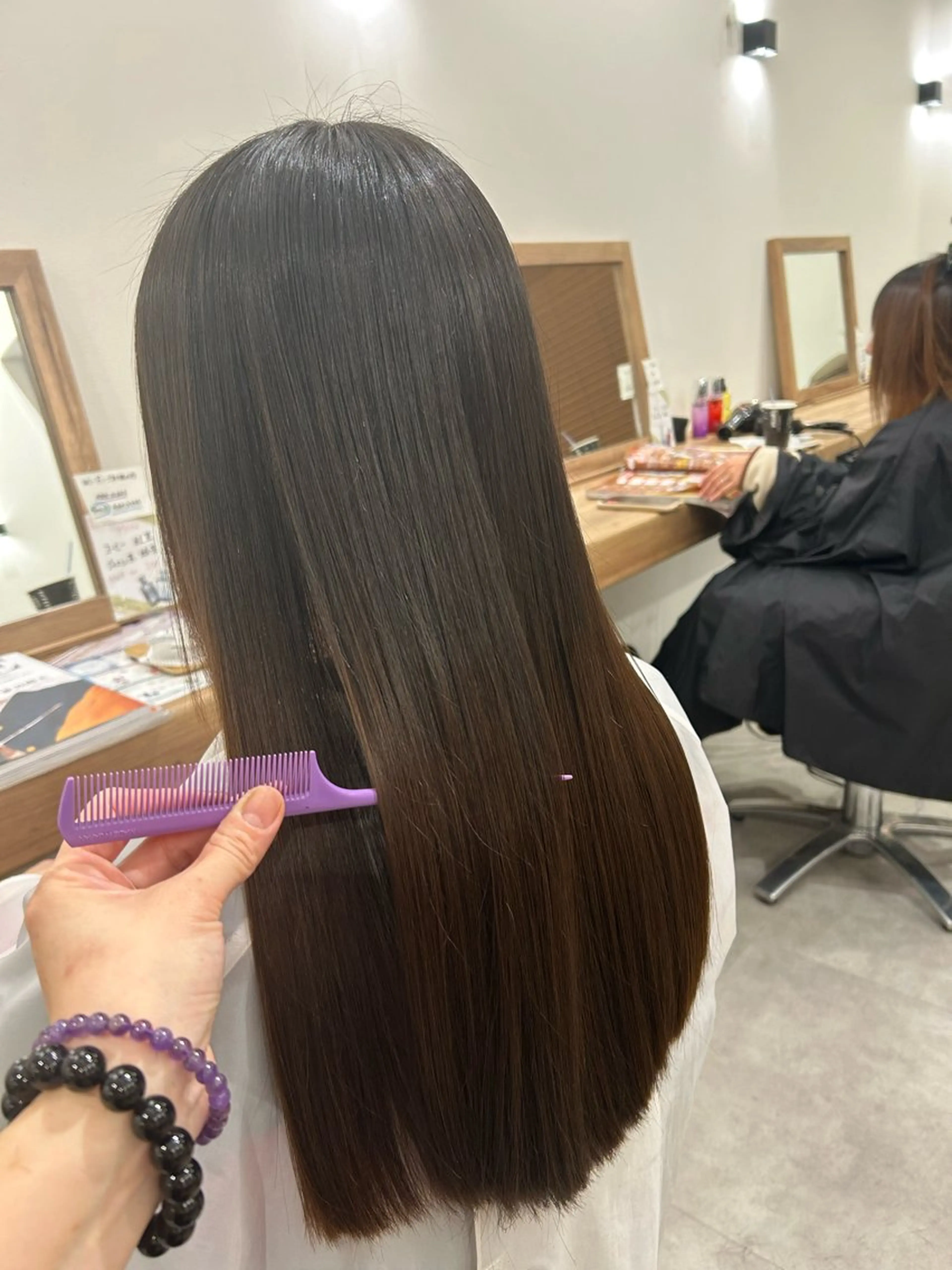 ロング カット トリートメント riddle hair(駒生)所属・山越 美裕樹のヘアスタイル