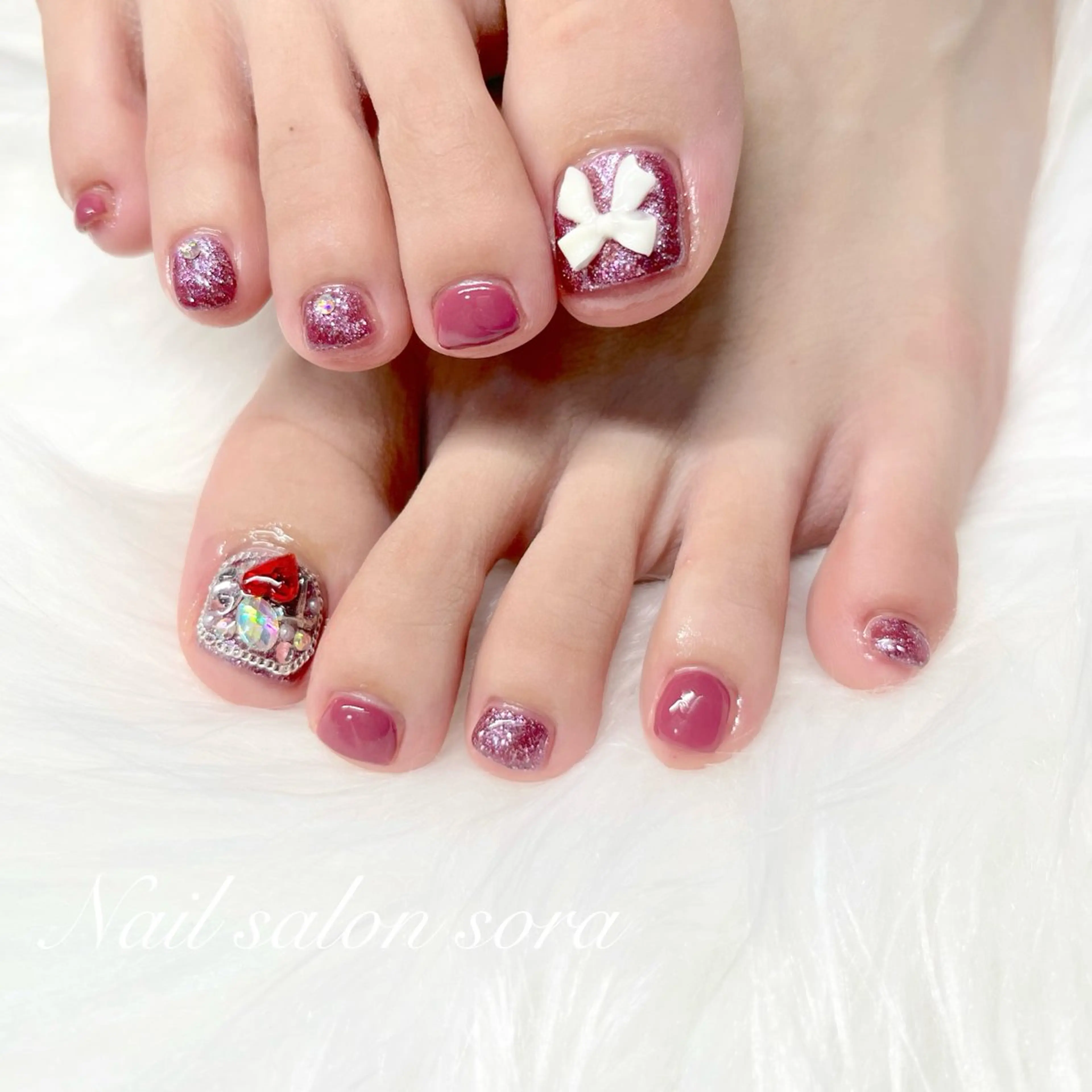 Foot【当店オフあり】持込デザイン¥8800​〜​の写真