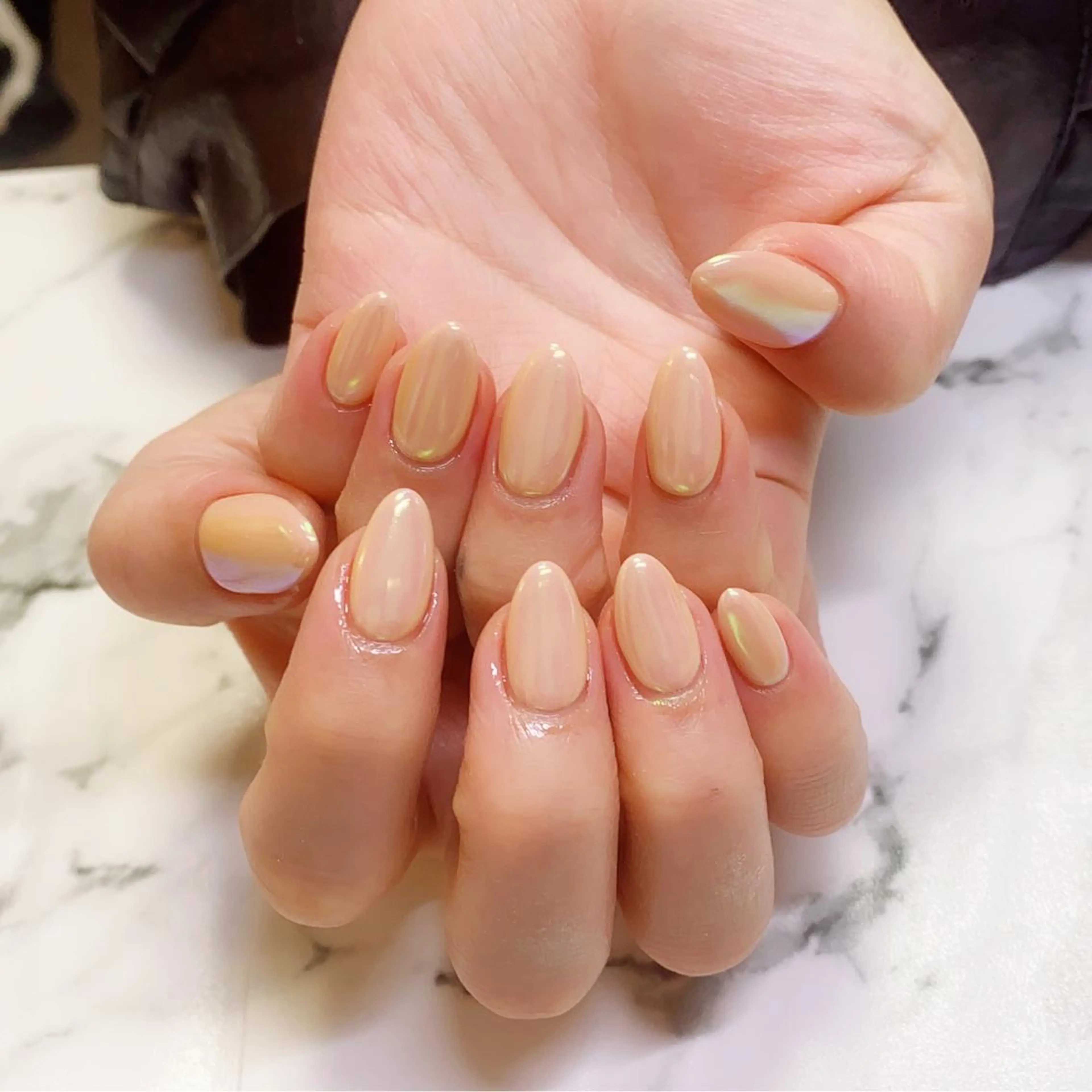 ショート カラー ネイル Q Free nailsのネイルデザイン