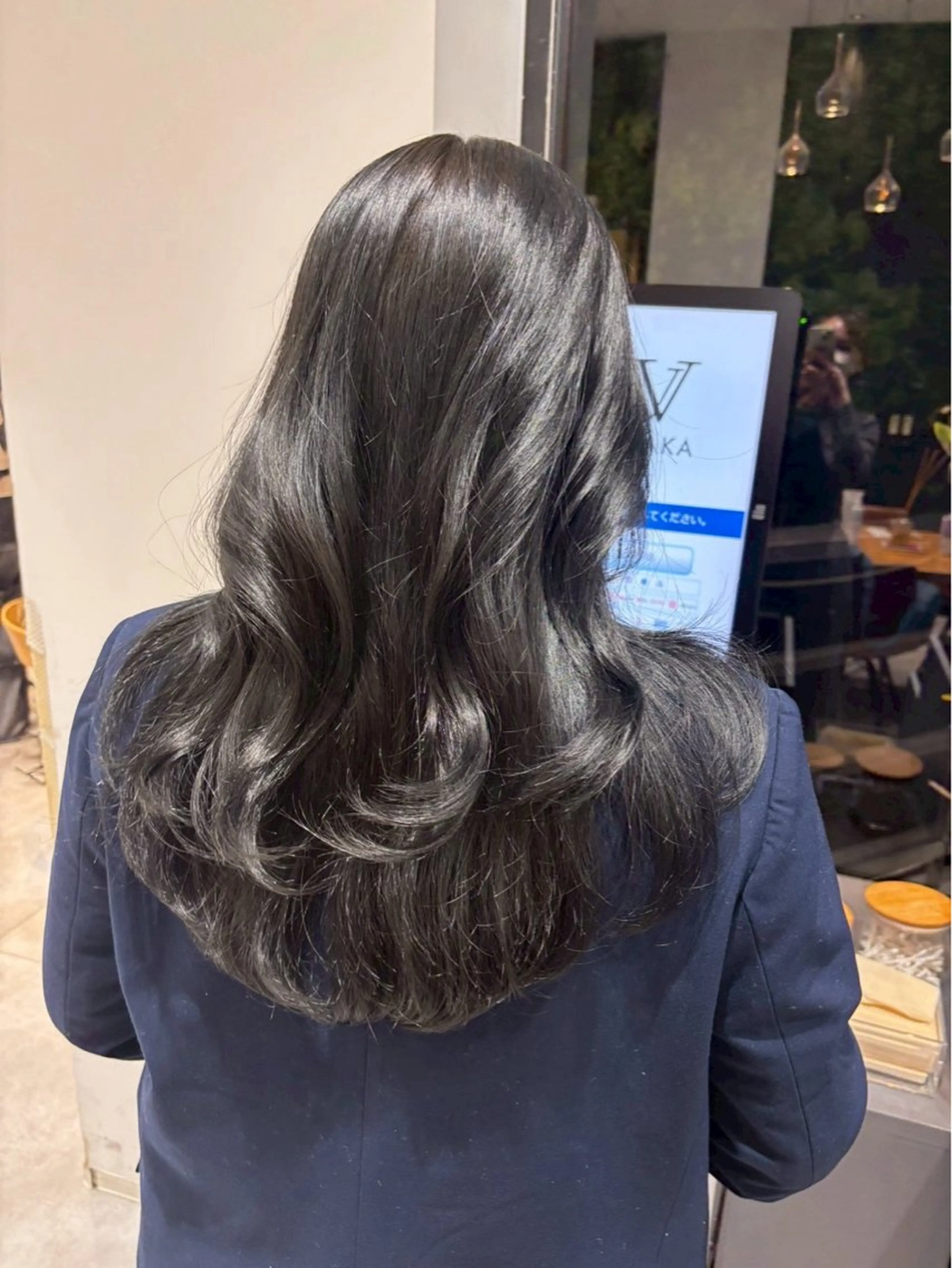 ミディアム 艶髪ストレート/ 心斎橋/ annaのヘアスタイル