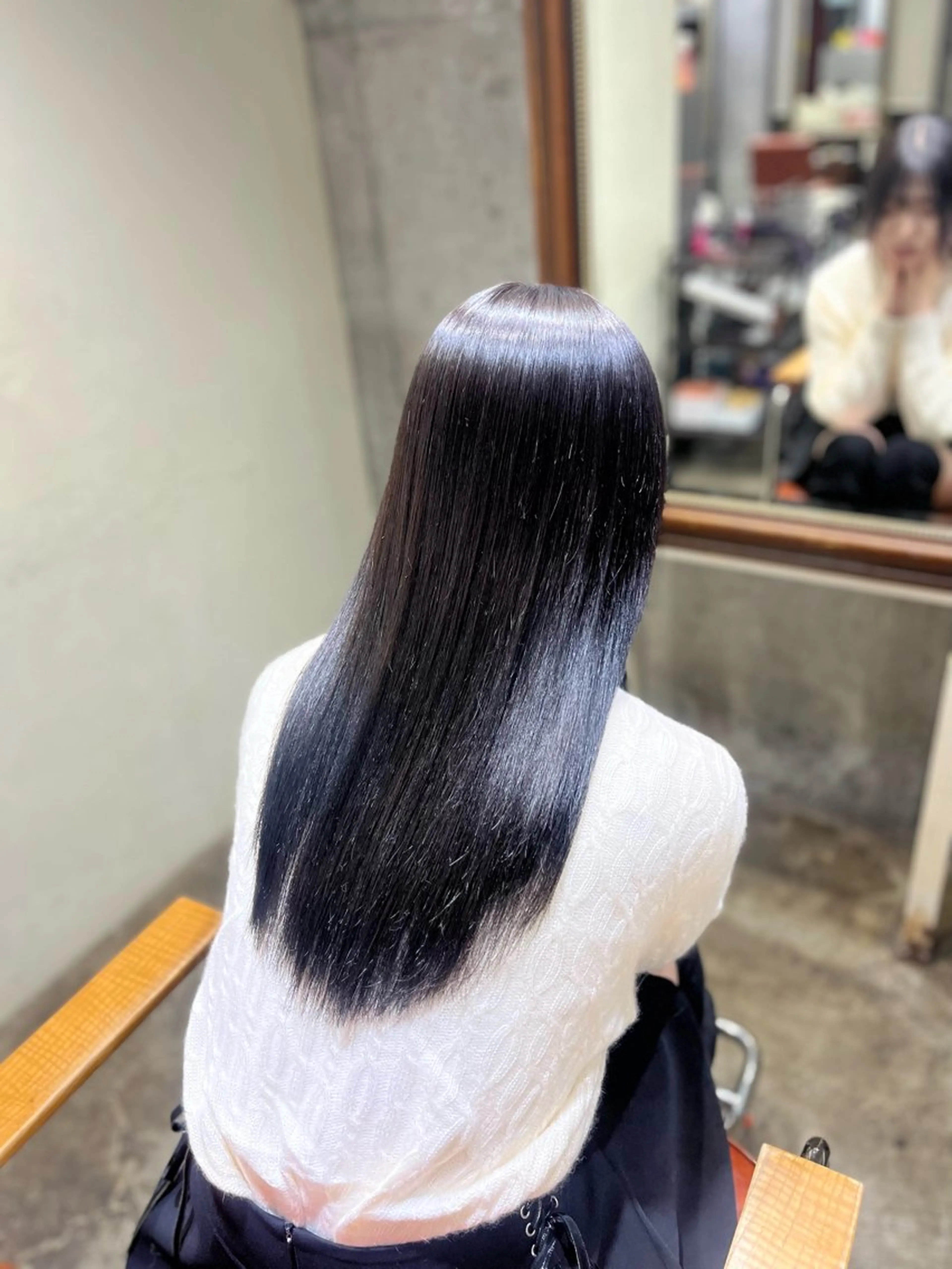 ロング カラー トリートメント 艶カラー/髪質改善 🩶Yukiのヘアスタイル