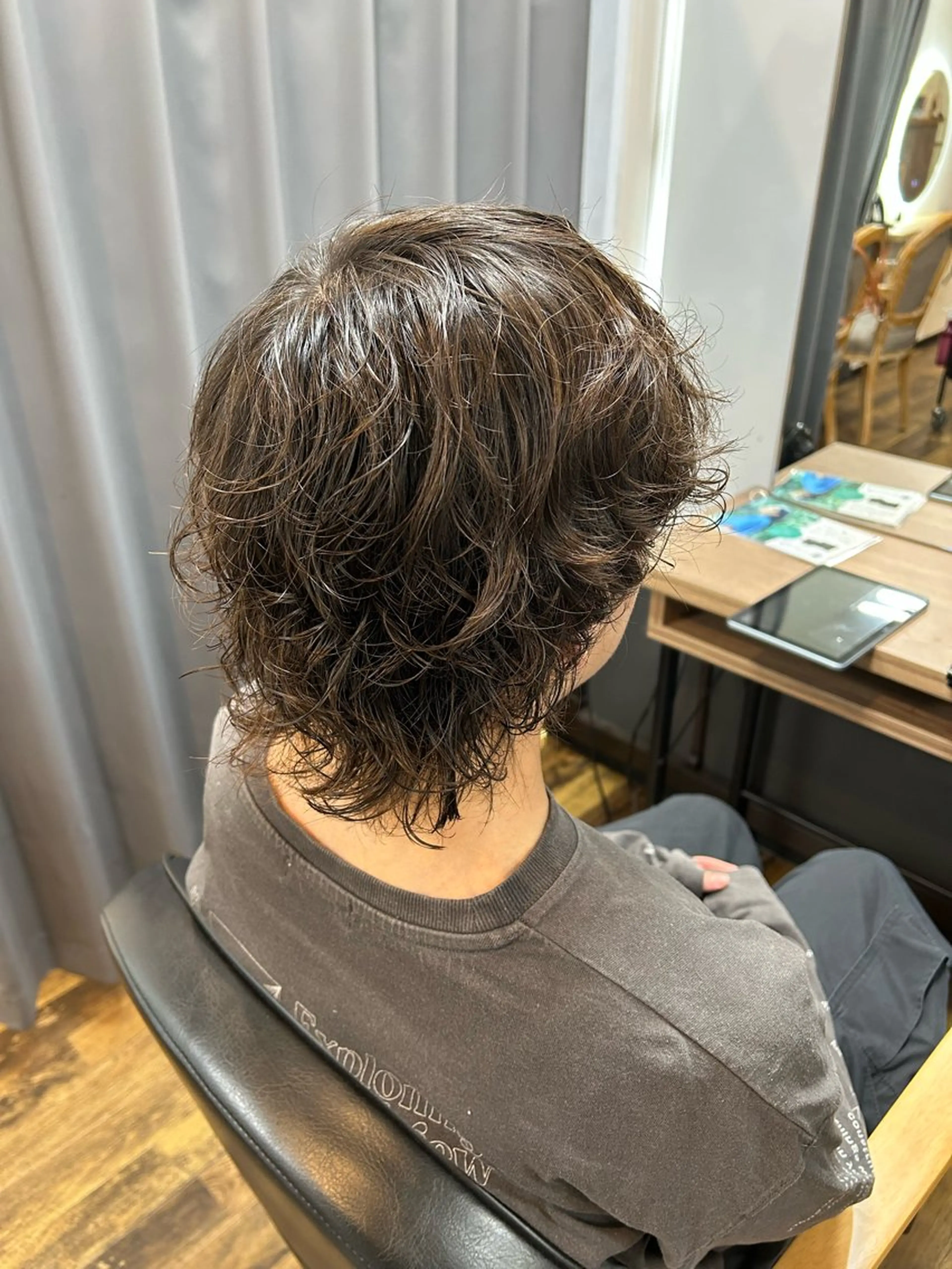 パーマ カット パーマ TELA HAIR小田急相模原店所属・モデル募集中‼️ 永井瀬奈のヘアスタイル