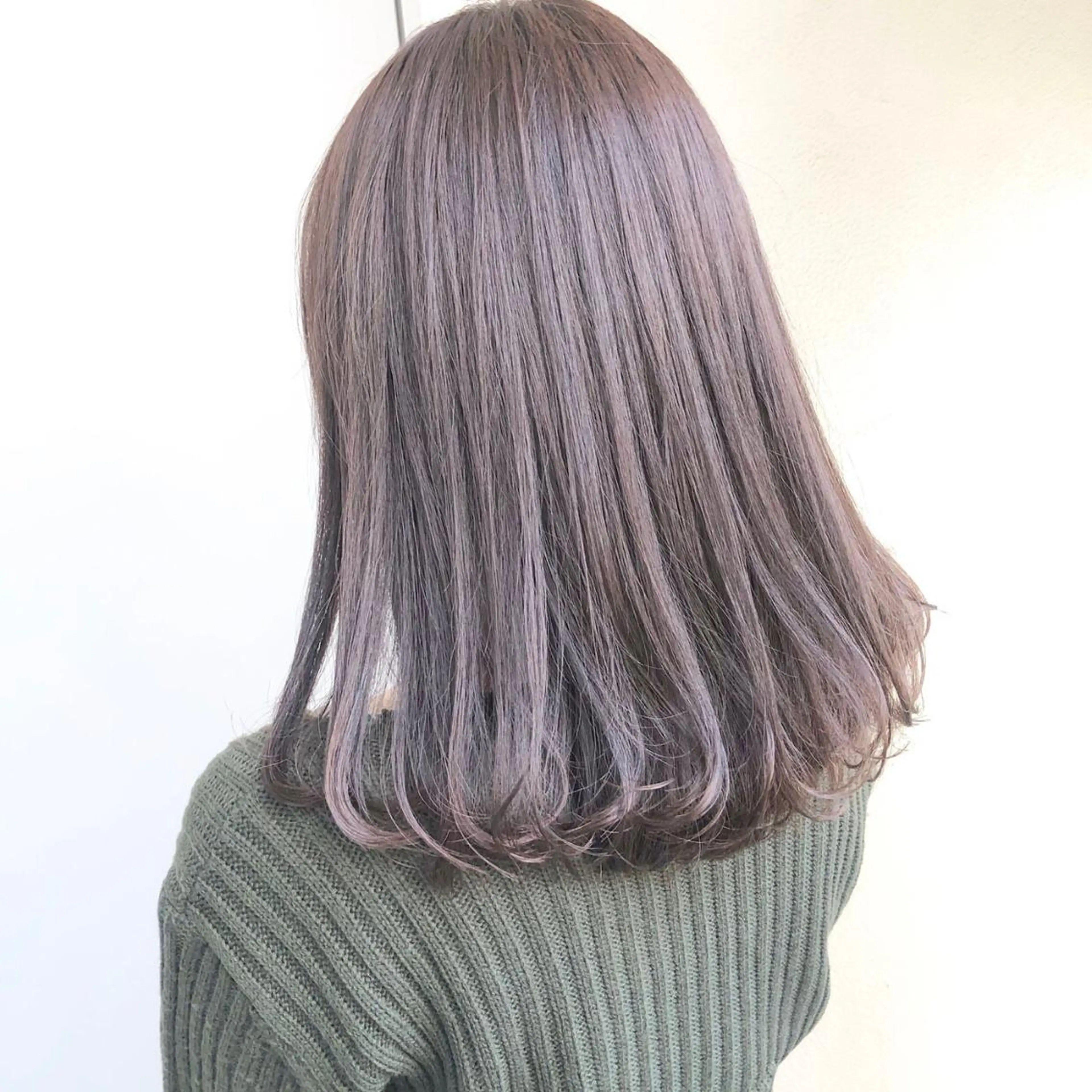 セミロング カラー 【透明感×レイヤー】 🍃RIKU🍃のヘアスタイル