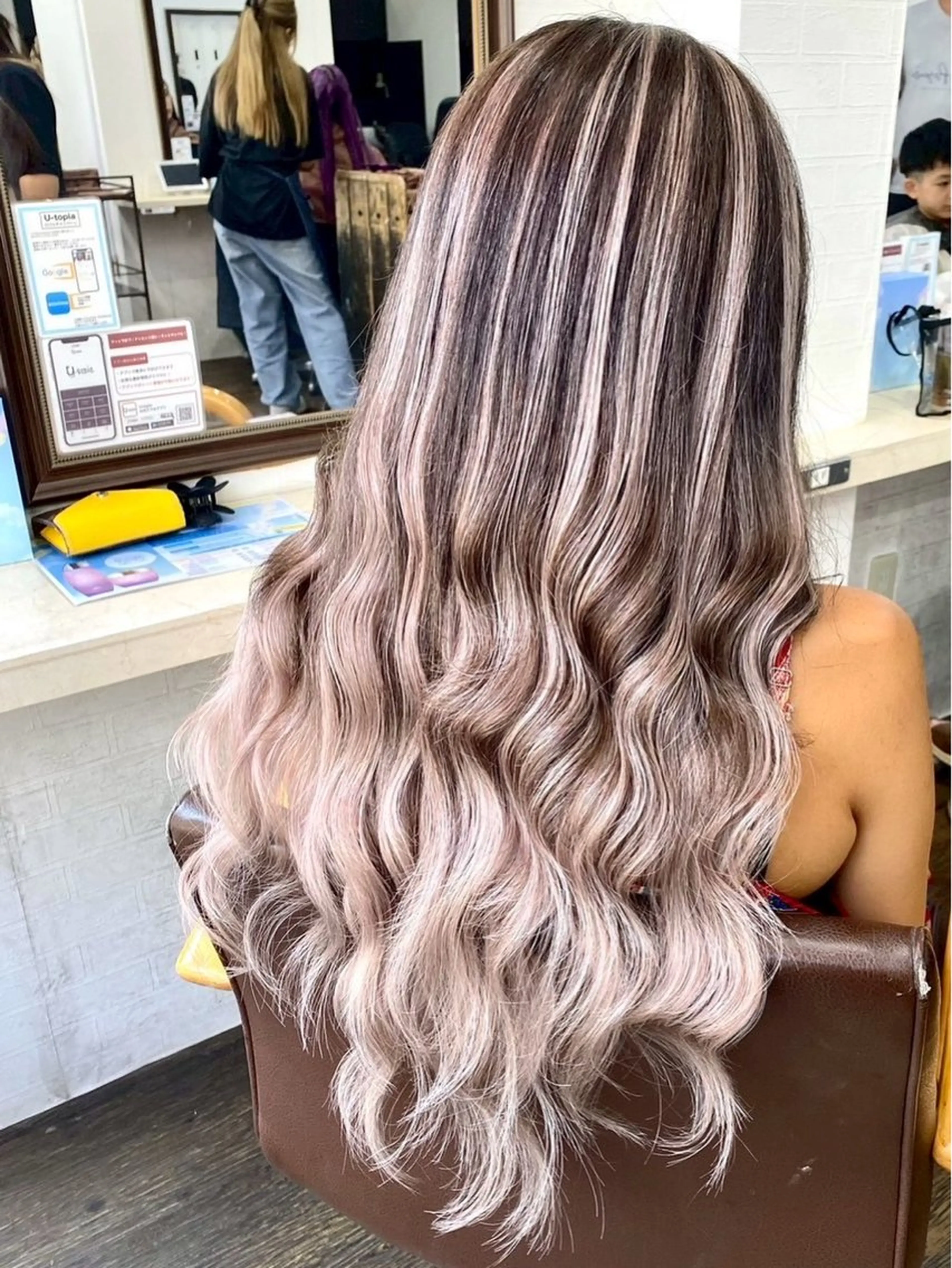 ロング 🩵U-topia 🩵高田　青空🩵のヘアスタイル