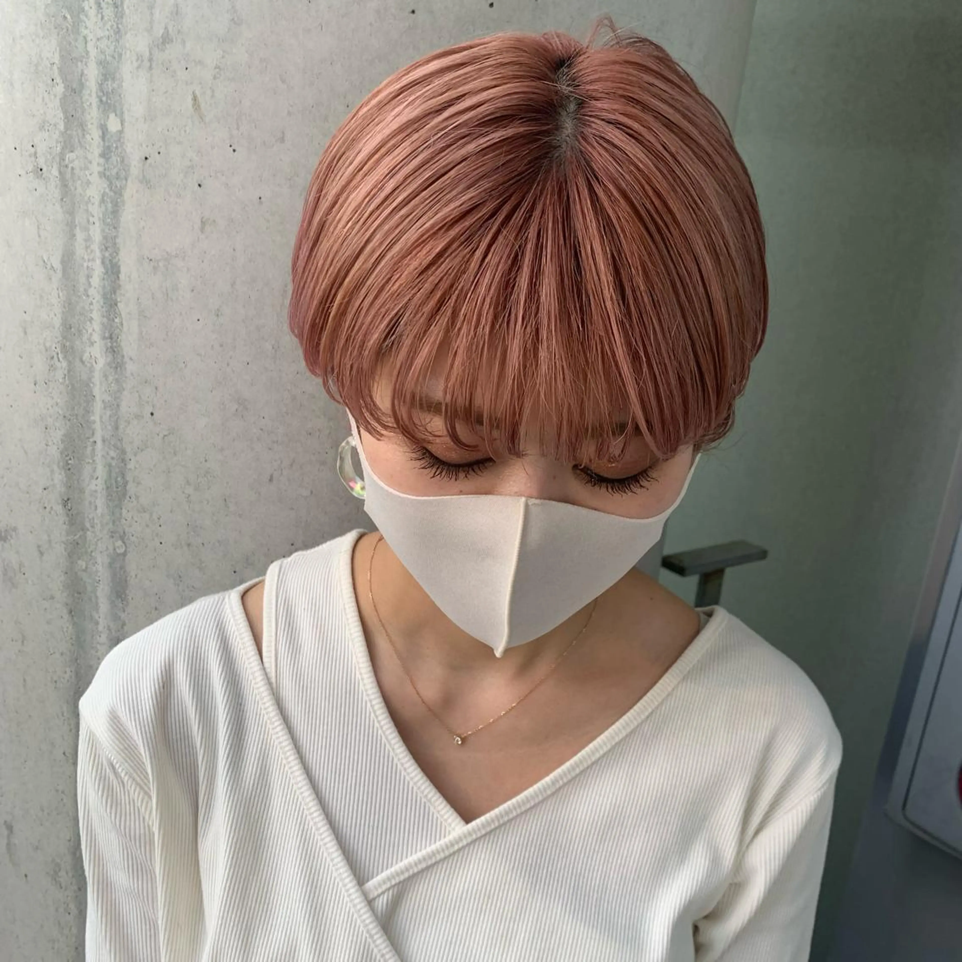 ショート カラー ベージュカラー ピンクカラー ピンクベージュ SALOWIN川崎WEST店所属・🌷川崎/ボブ/ アレンジ/コトネ🌷のその他イメージ