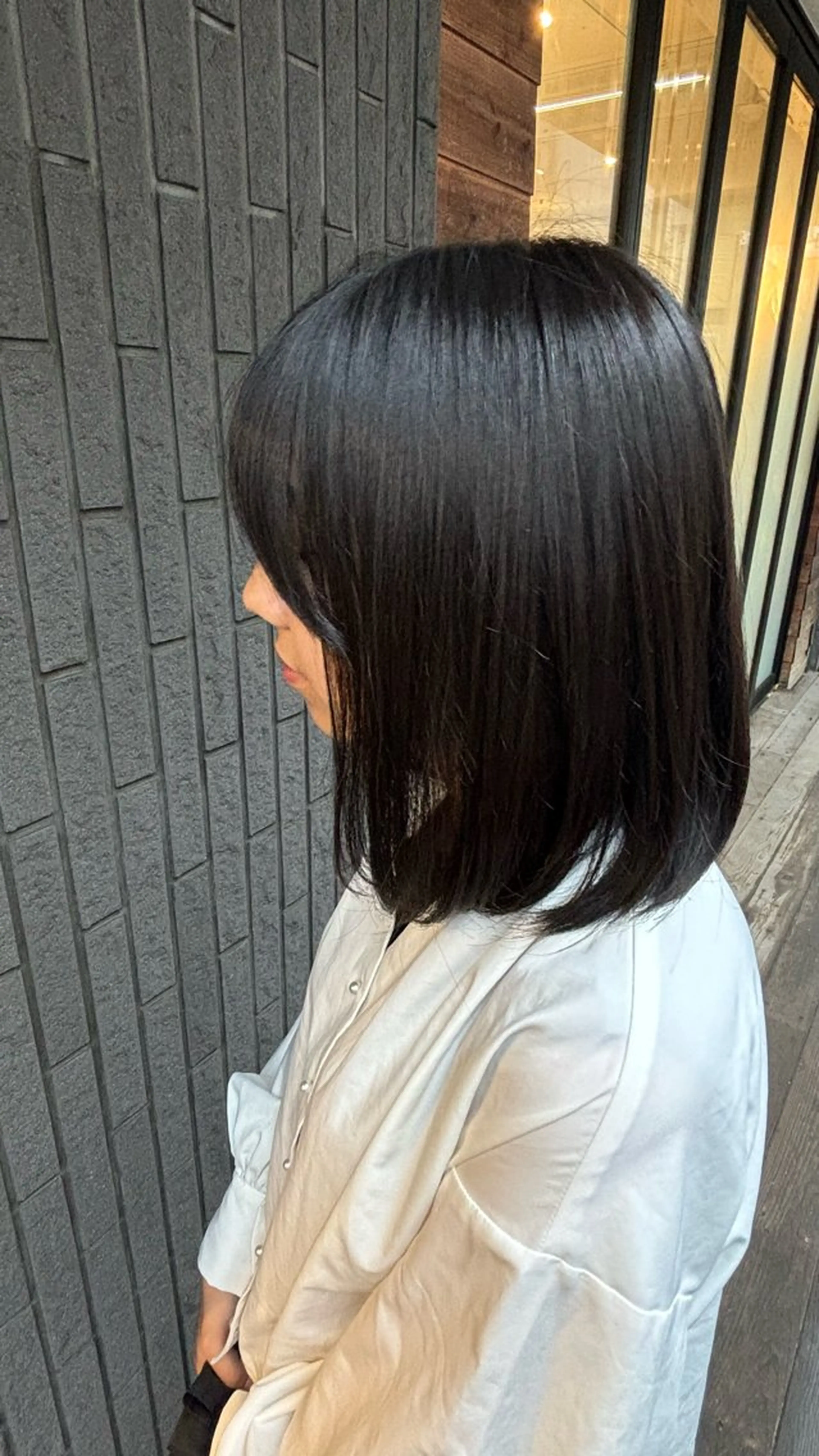 ミディアム トリートメント ゆうこ🍀髪質改善/ ストレート/艶カラーのヘアスタイル