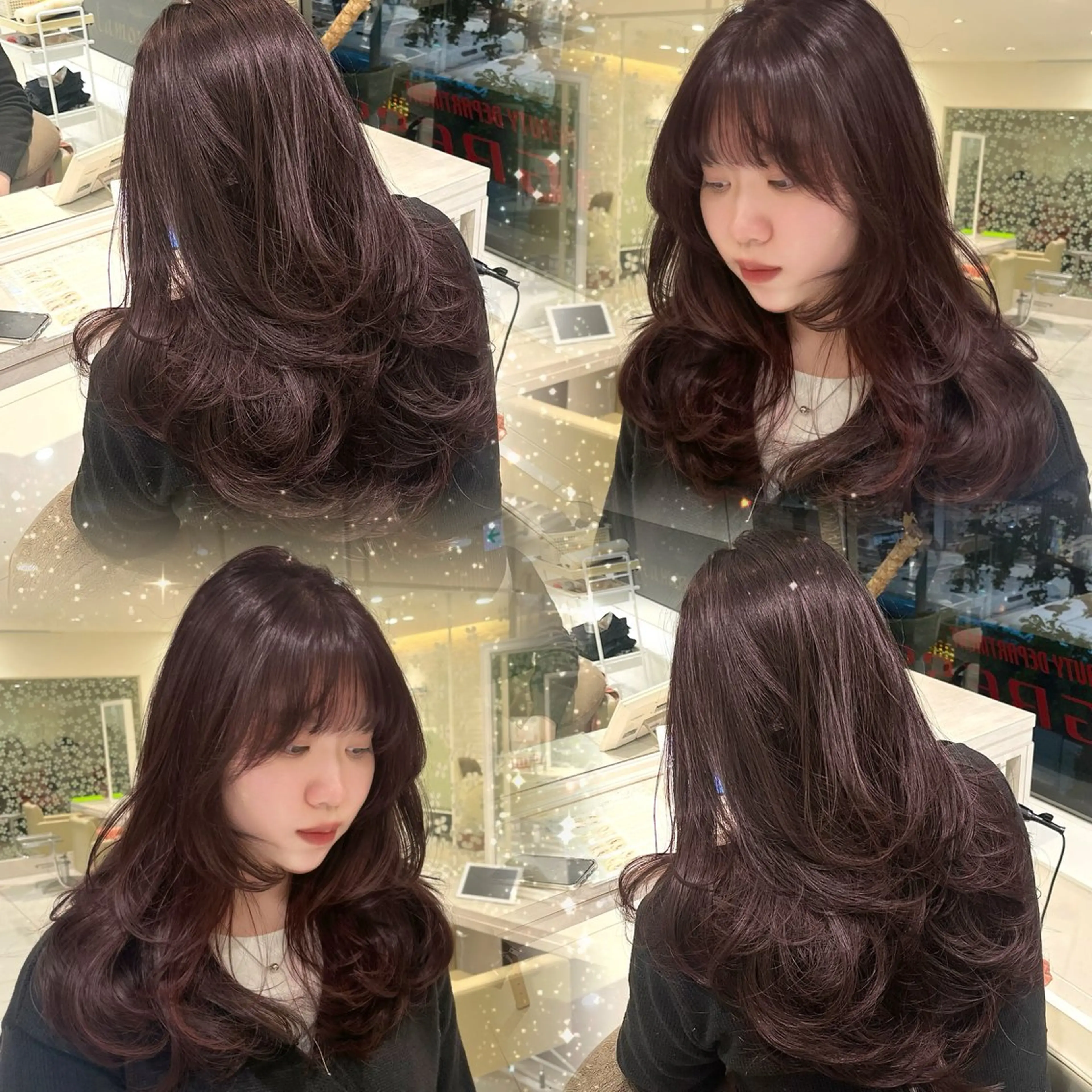 ロング 中韓𝐌𝐈𝐗🩶 𝐘𝐔𝐊𝐀のヘアスタイル