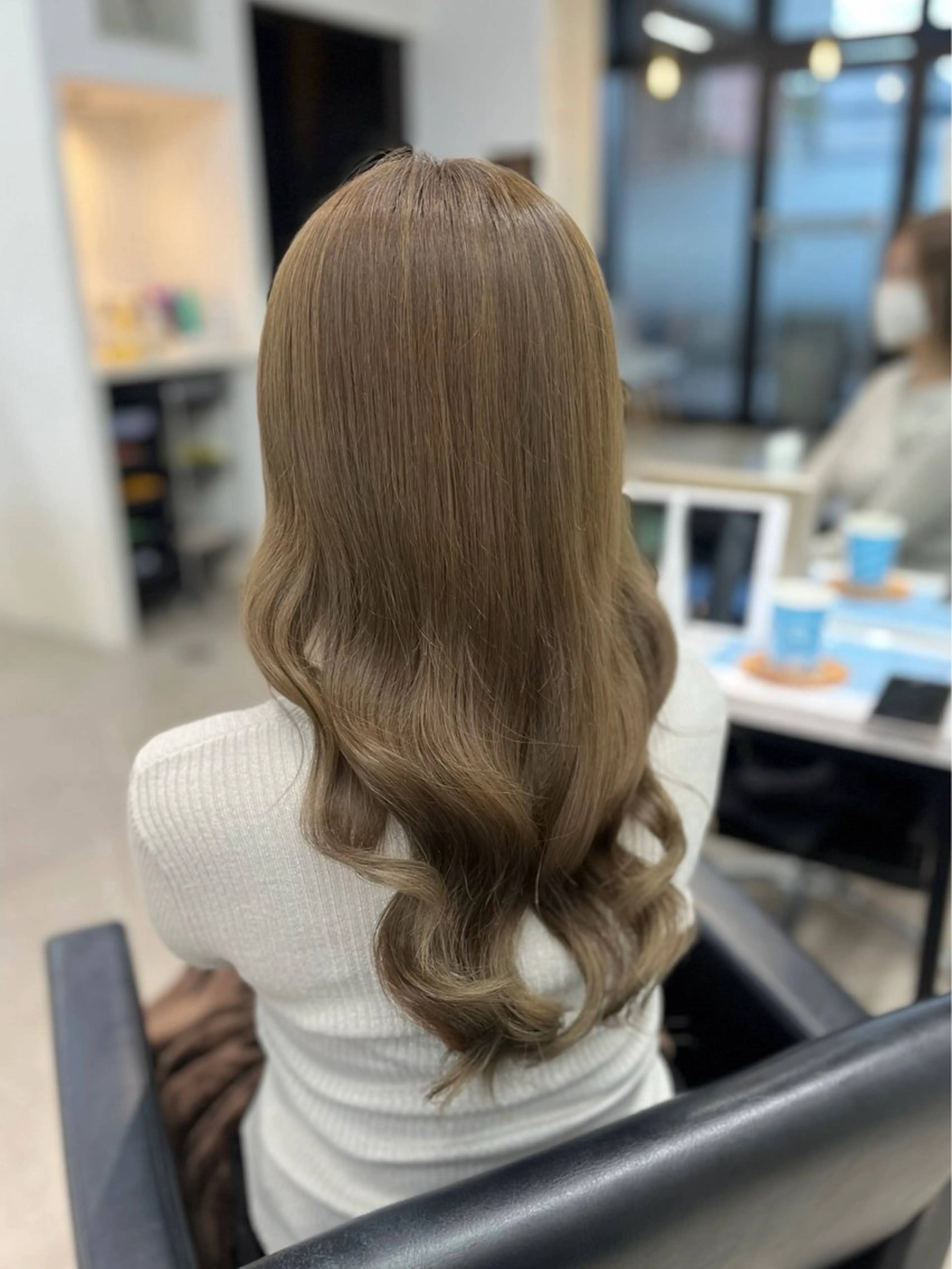 【🧊ブリーチなしWカラー＋髪質改善トリートメント🧊】の写真