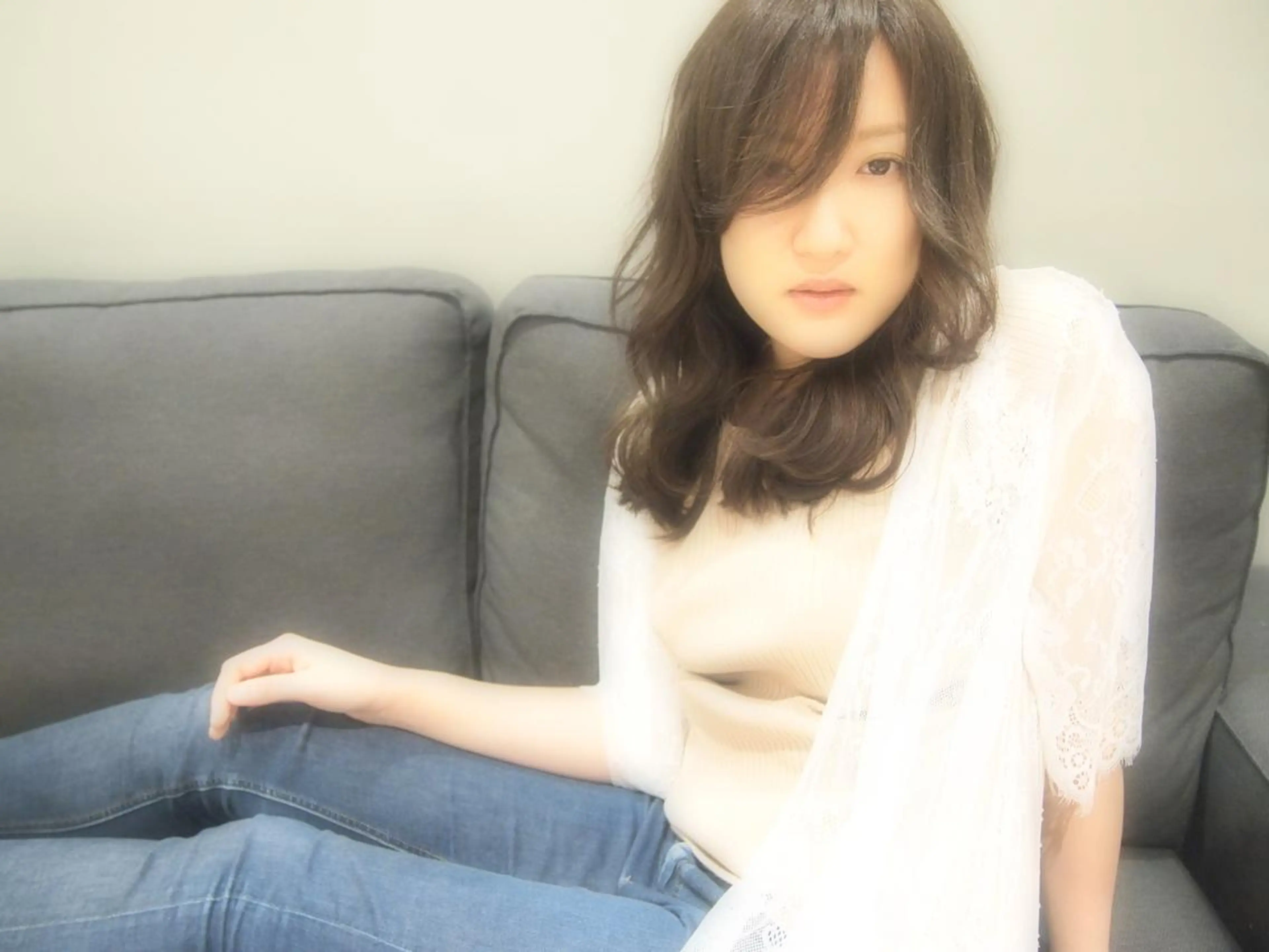 ミディアム カラー パーマ ミディアムパーマ 透明感カラー 石黒 哲人のその他イメージ