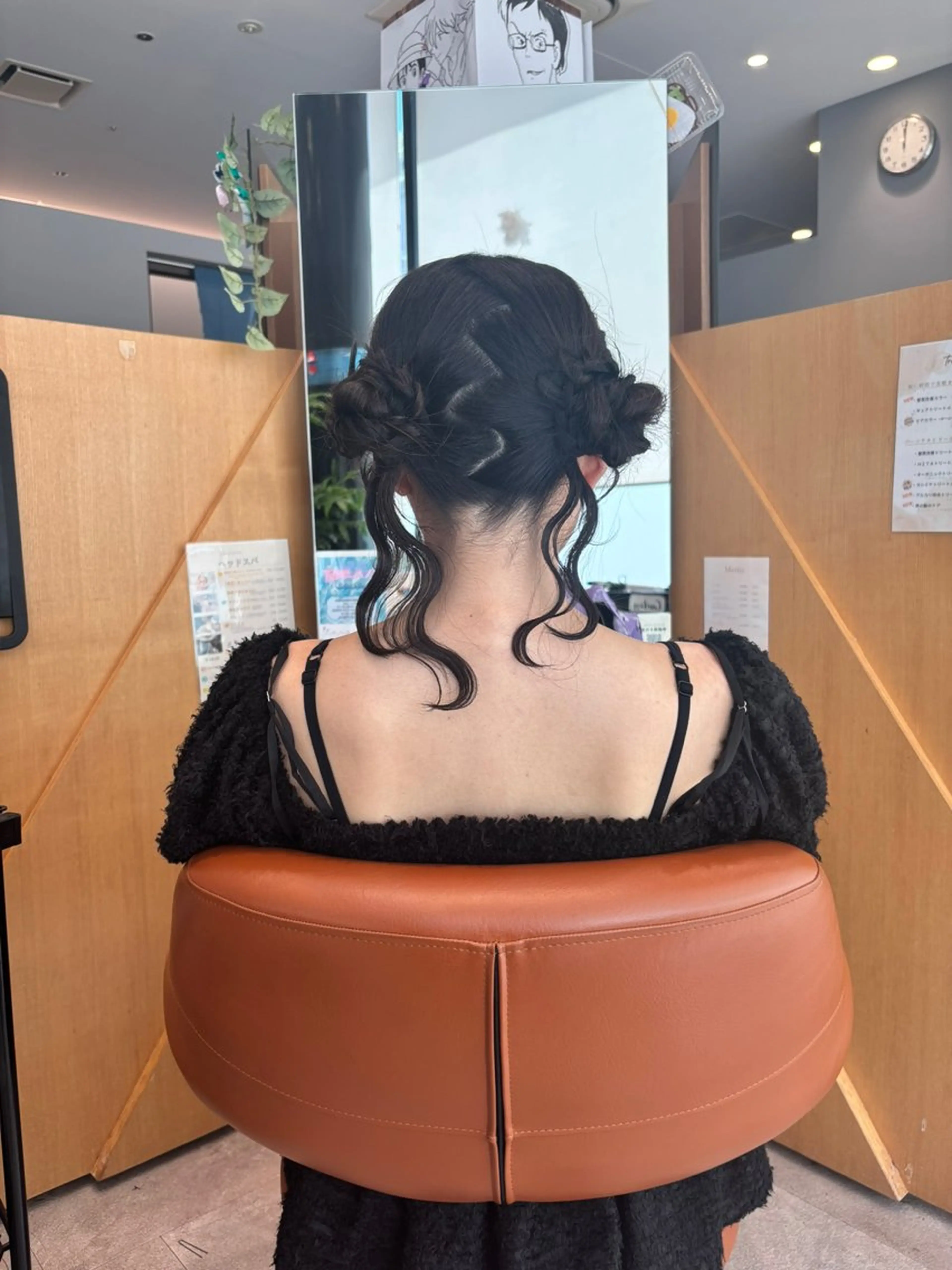 ロング ヘアアレンジ 加藤 愛実のヘアスタイル