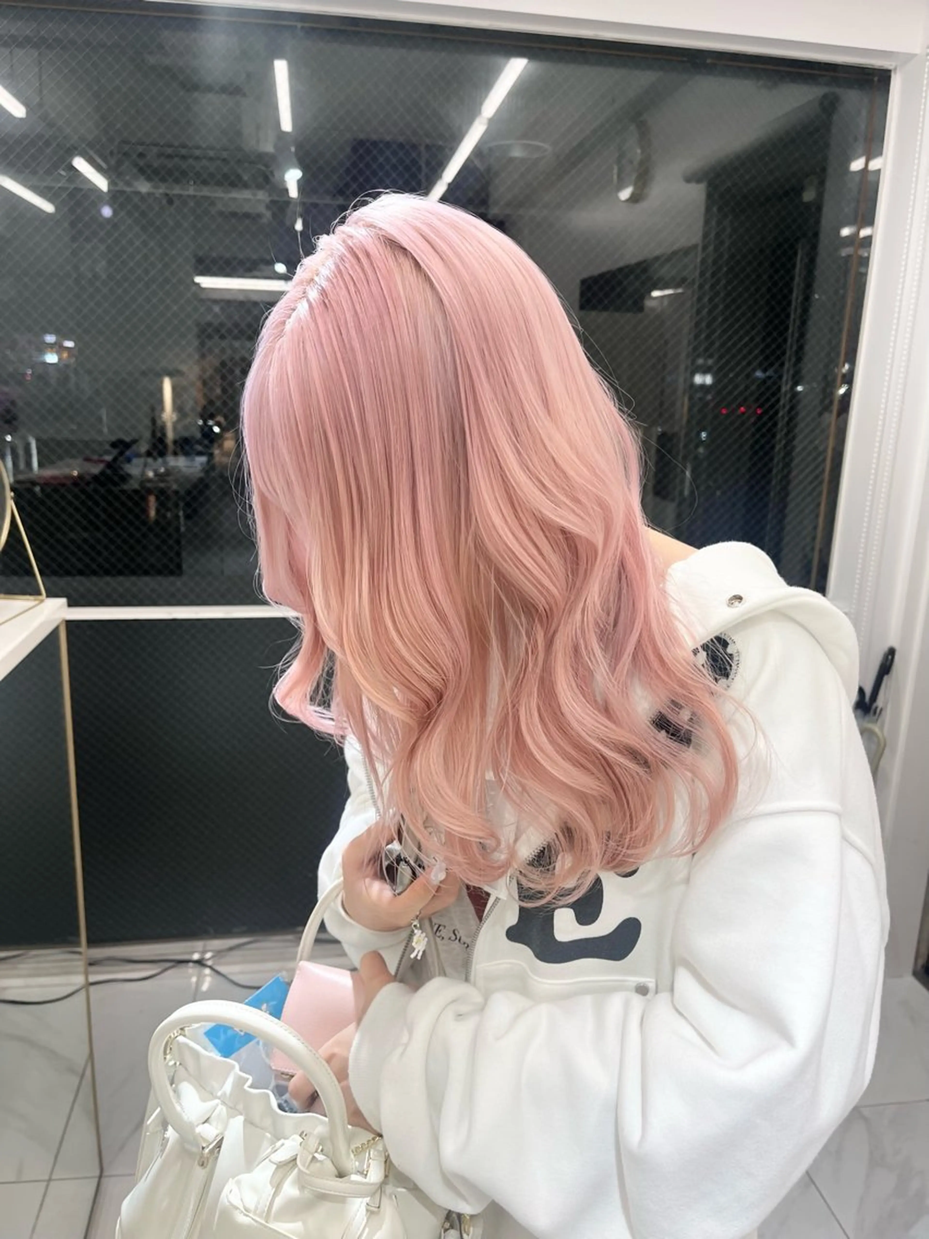 ミディアム ヘアカラー 韓国ヘア🎀艶髪 /渋谷/Manaeのヘアスタイル