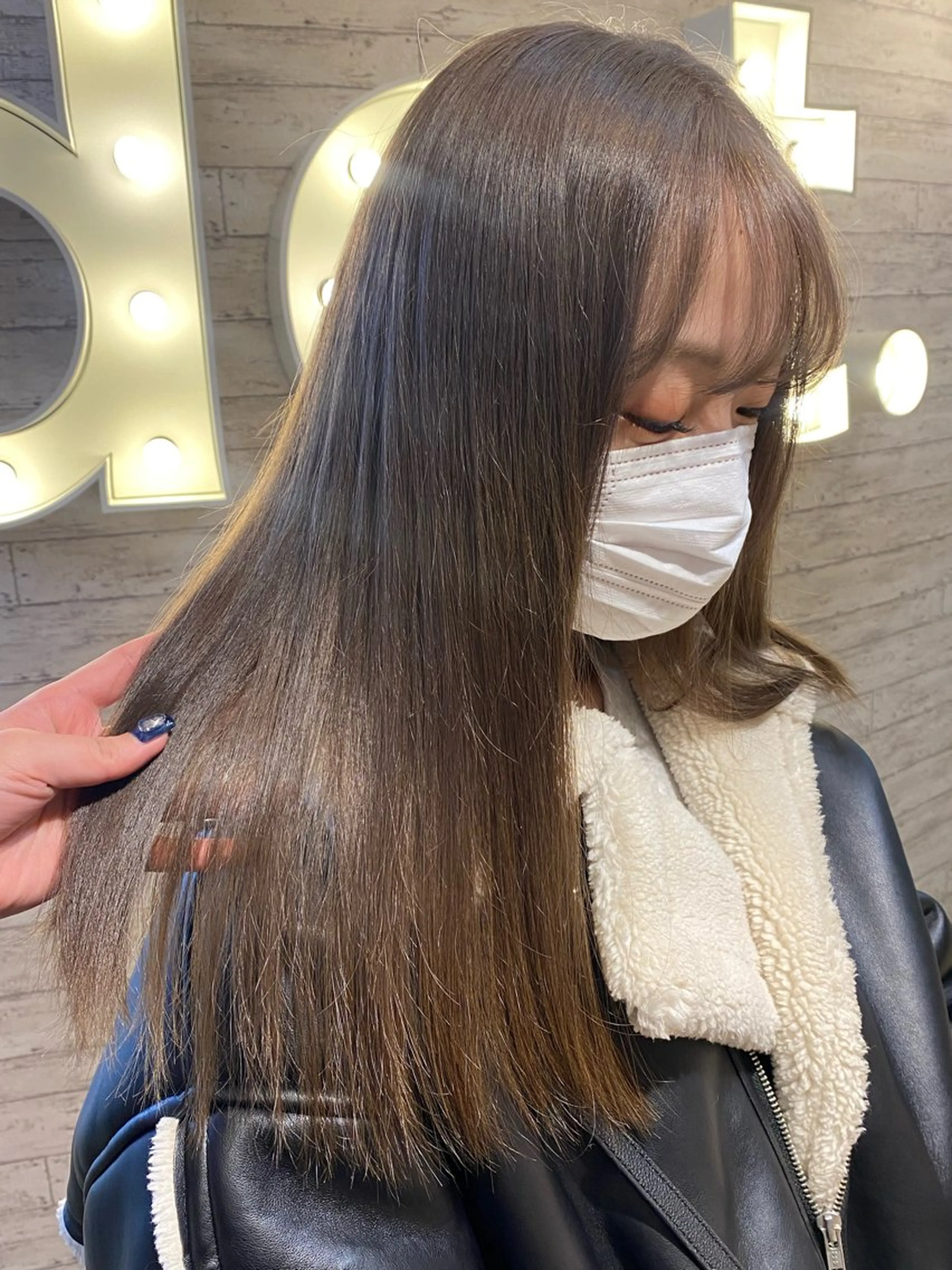 ロング dot .tokyo所属・中村 彩夏のヘアスタイル