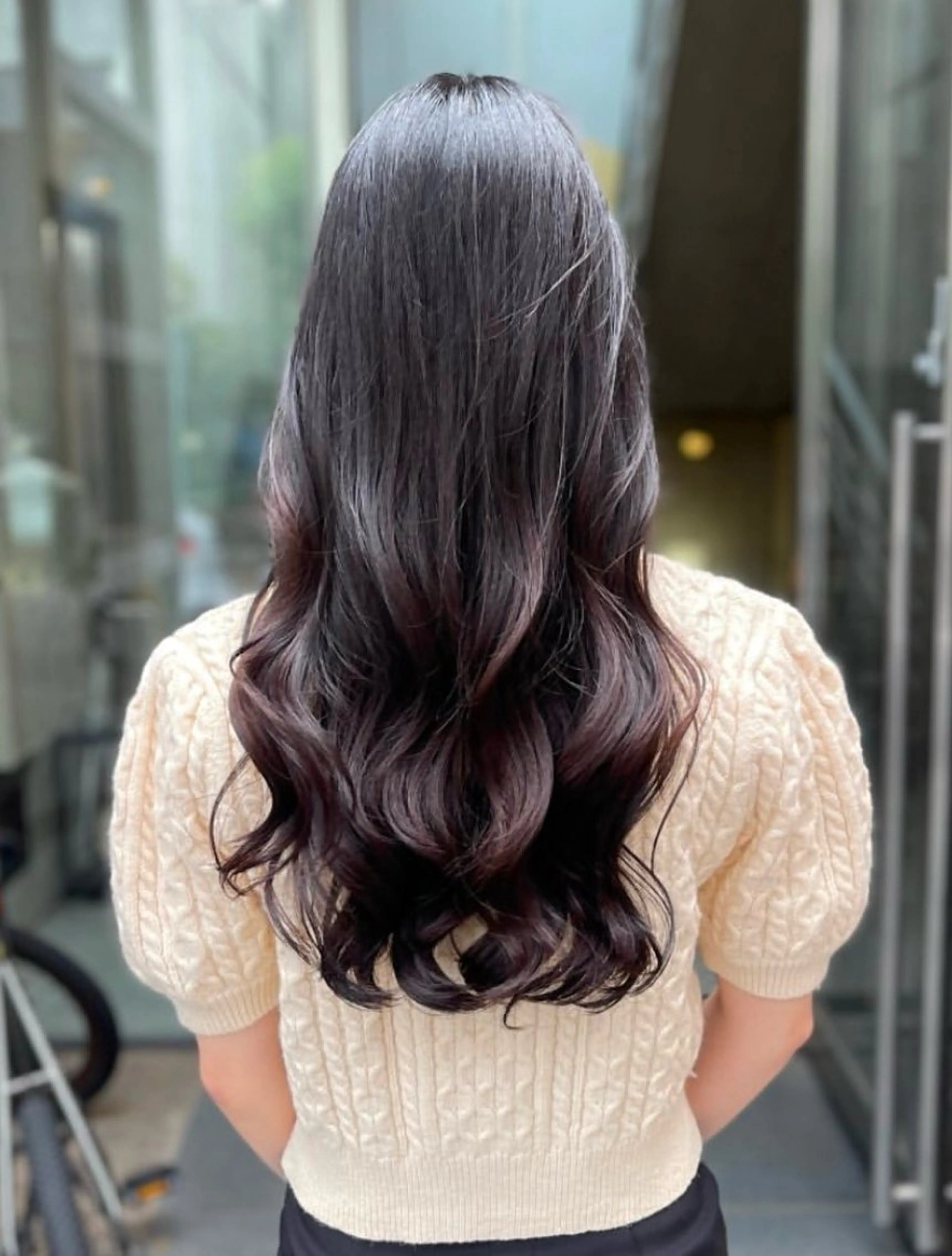 ロング パーマ デジタルパーマ FACE FOR HAIR所属・お客様寄り添い型 美容師セキネユウタのヘアスタイル