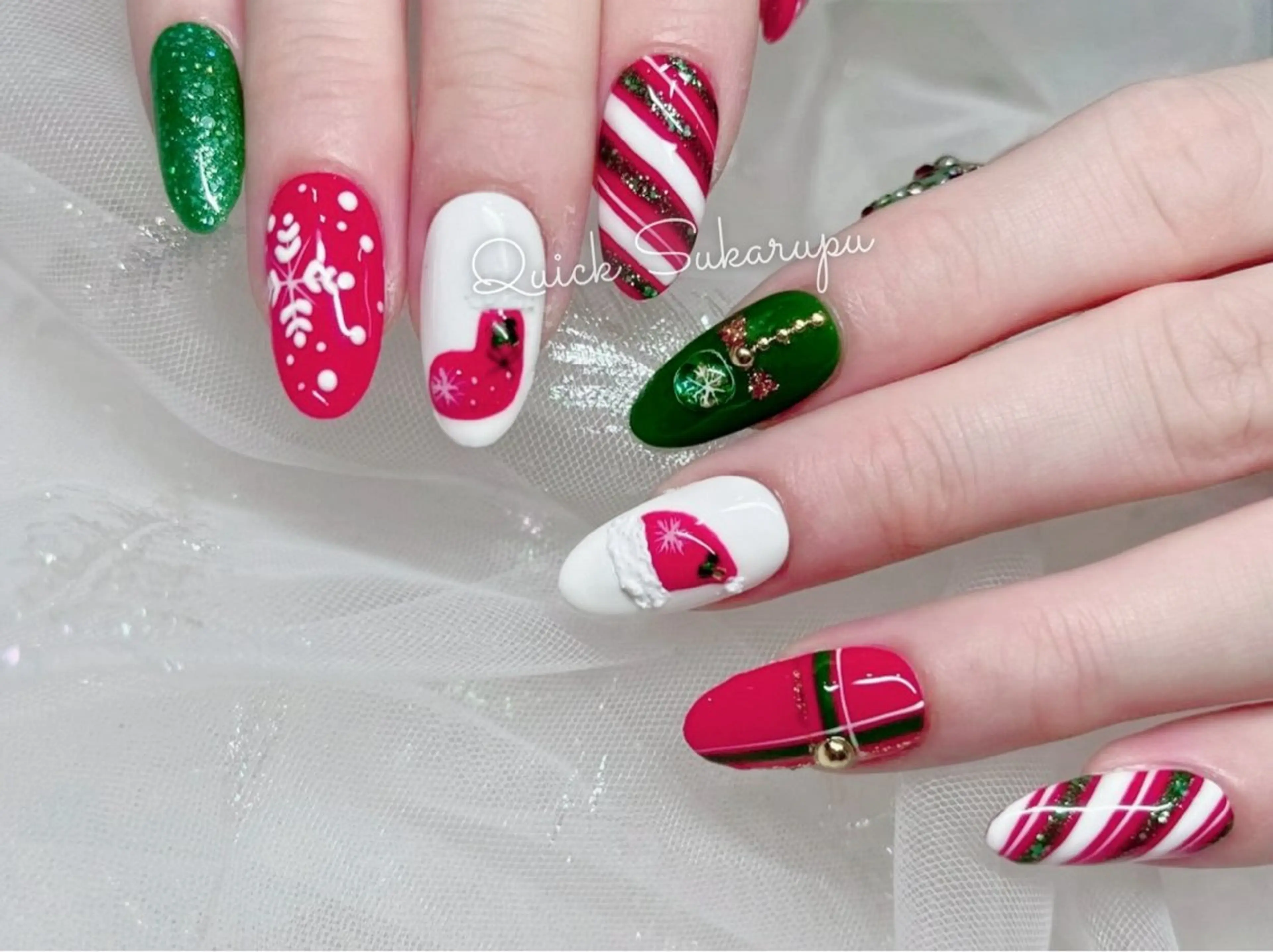 ネイル Quick Sukarupu新宿のネイルデザイン