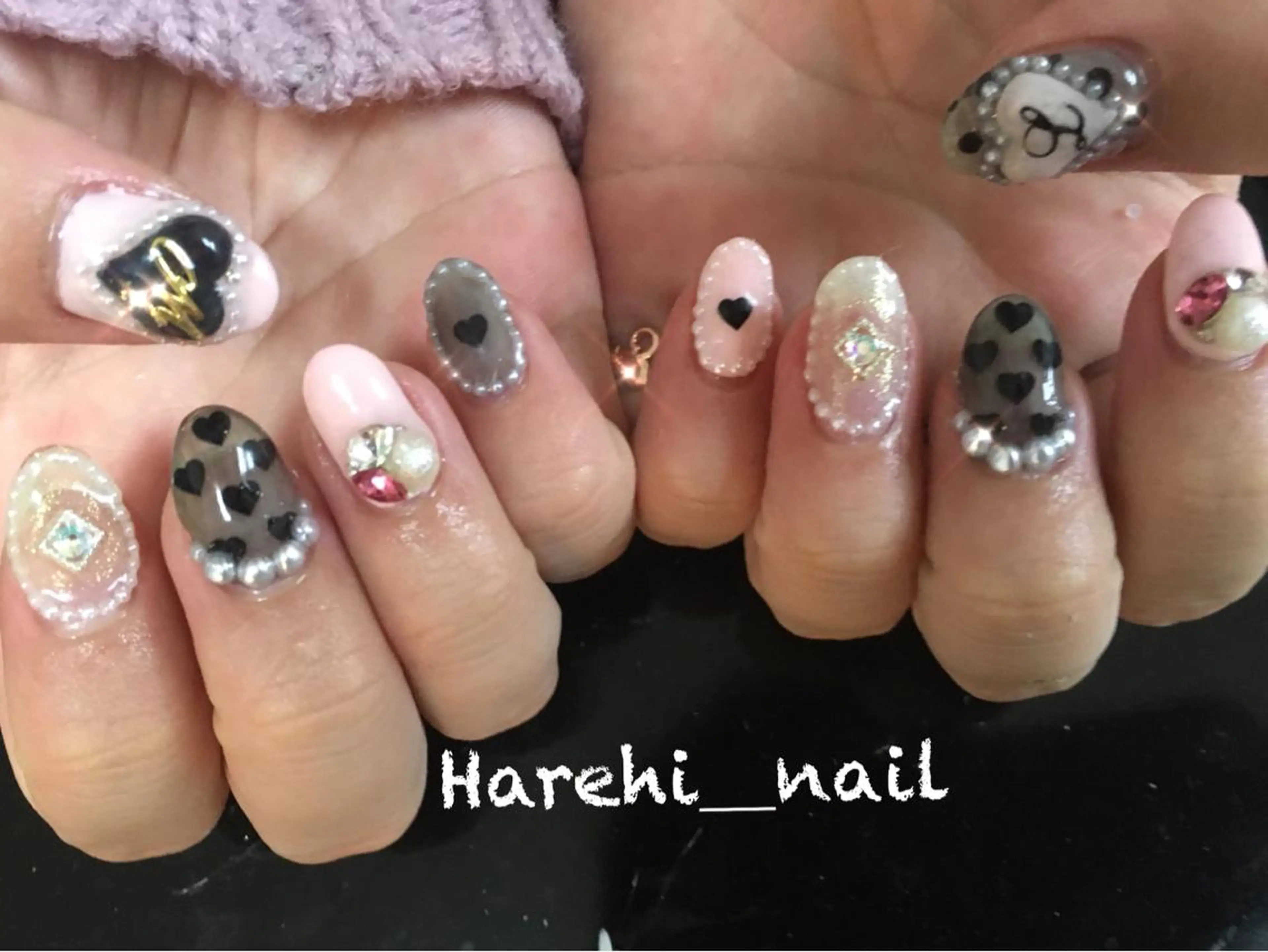 ネイル ハンドネイル Harehi_ nailのネイルデザイン