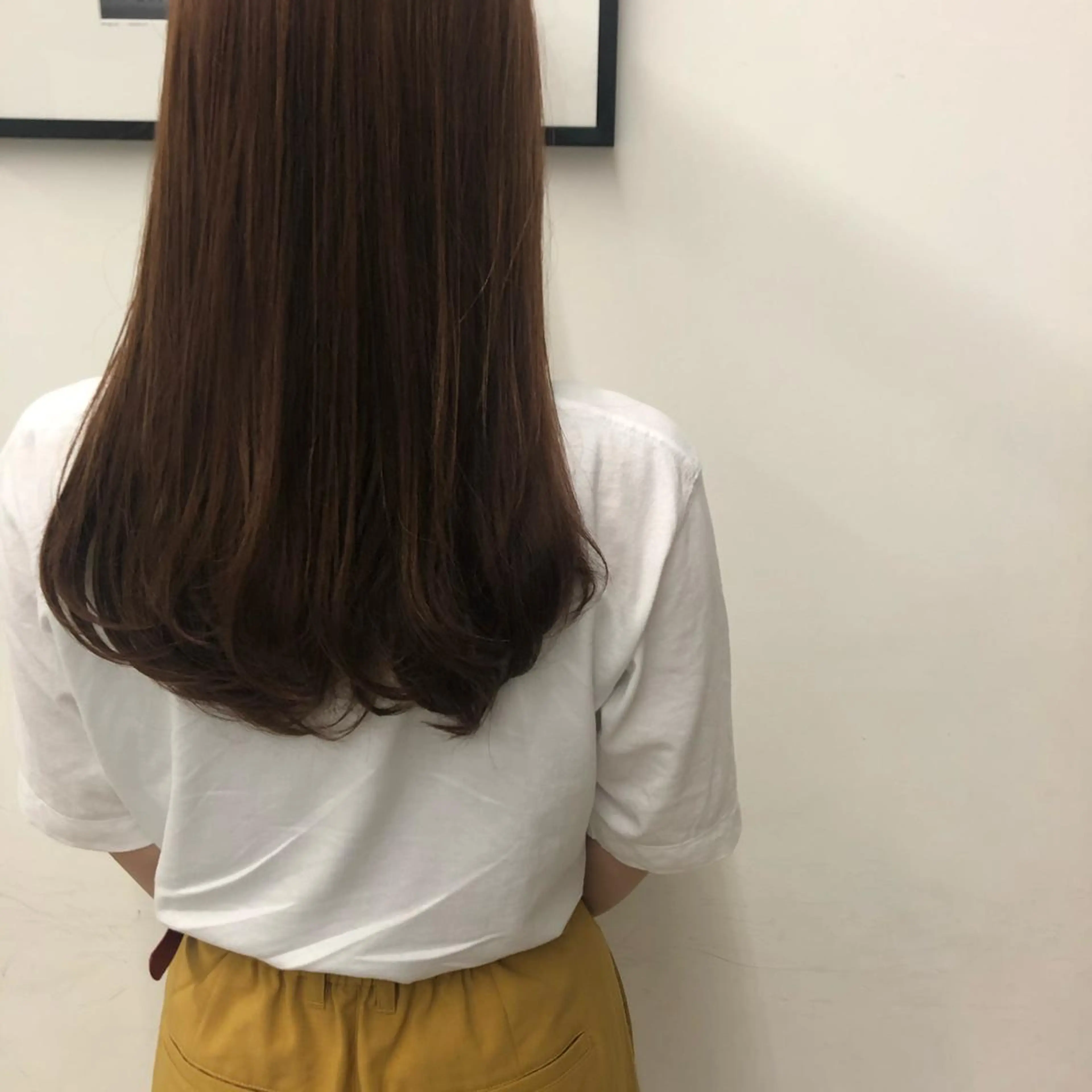 ロング ピンクブラウン brisa所属・迎 凪紗のヘアスタイル
