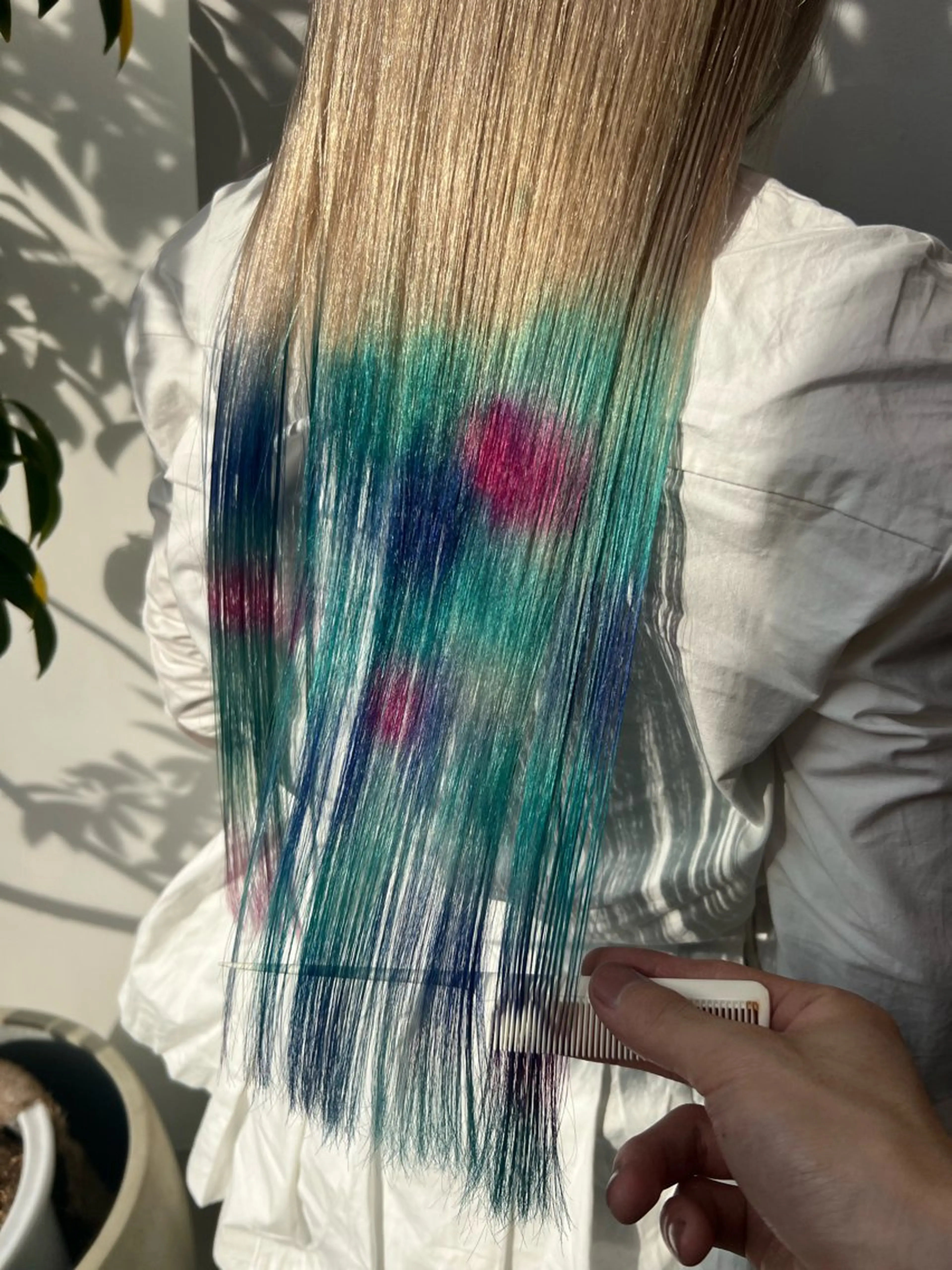 カラー ヘアカラー トリートメント 🤍 ももか🤍のヘアスタイル