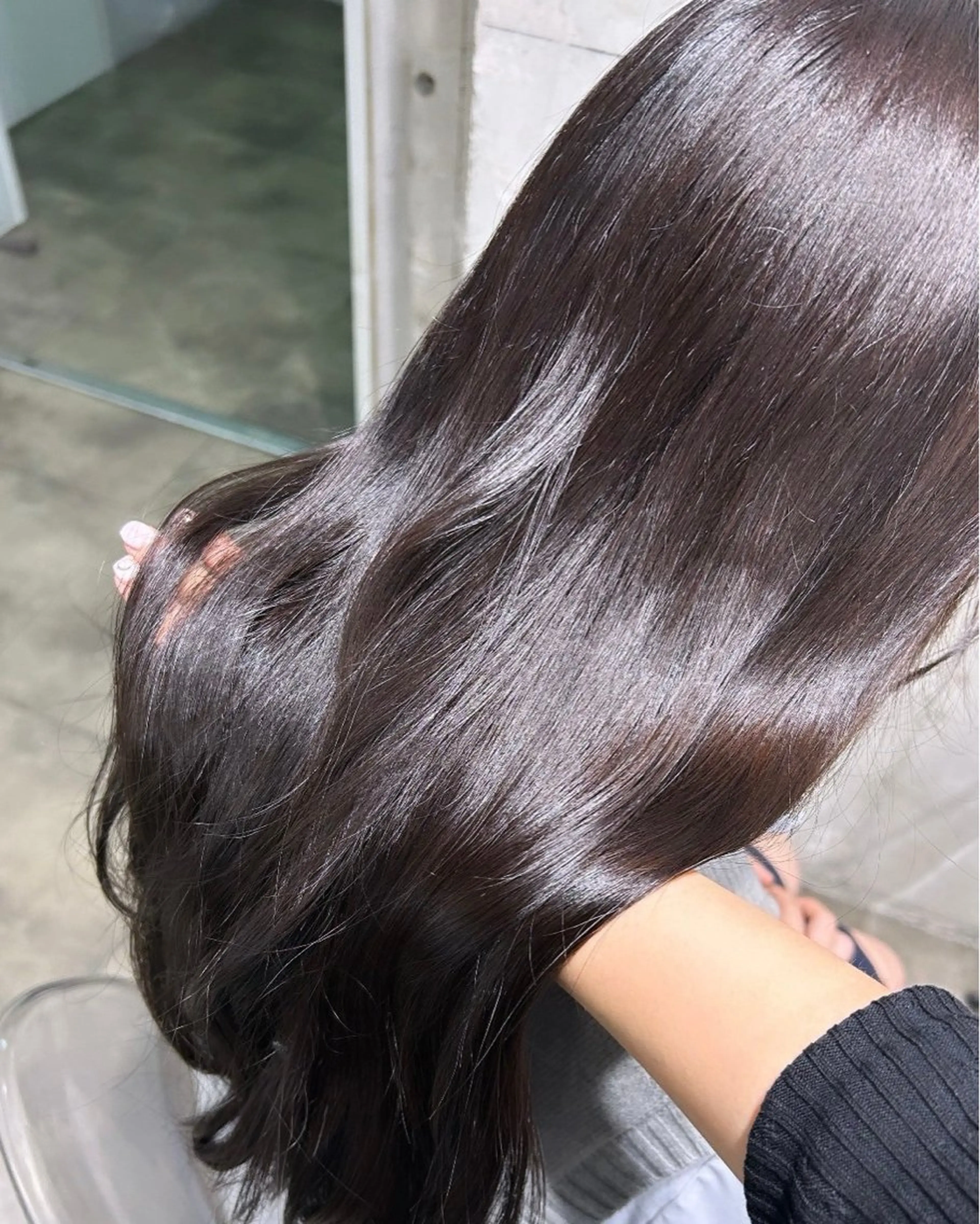 ロング IS所属・横浜美容室/透明感 カラー/レイヤーのヘアスタイル