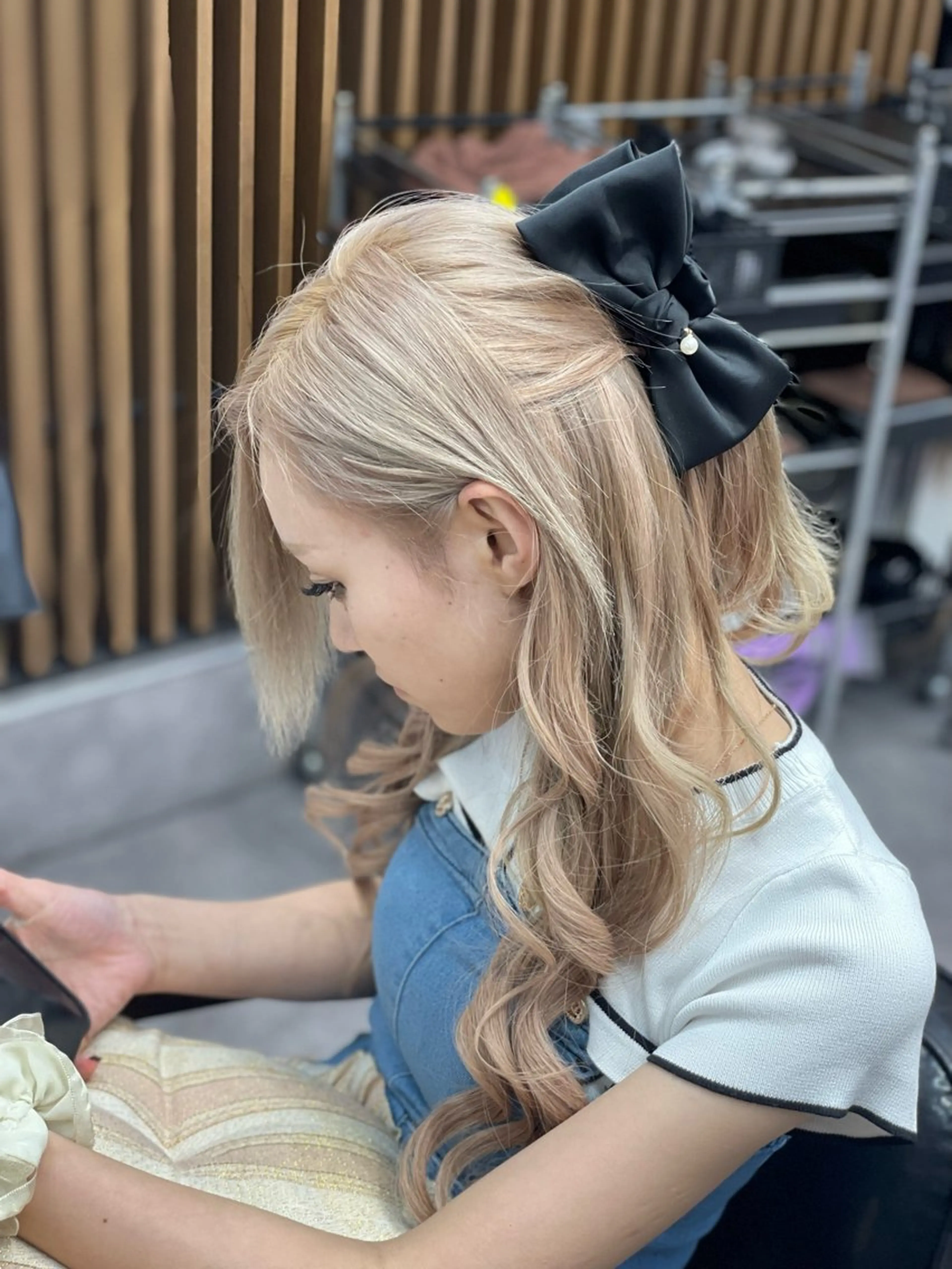 ロング エクステ トリートメント ヘアカラー トリートメント 👑最高級エクステ 👑新宿/タイセイのヘアスタイル