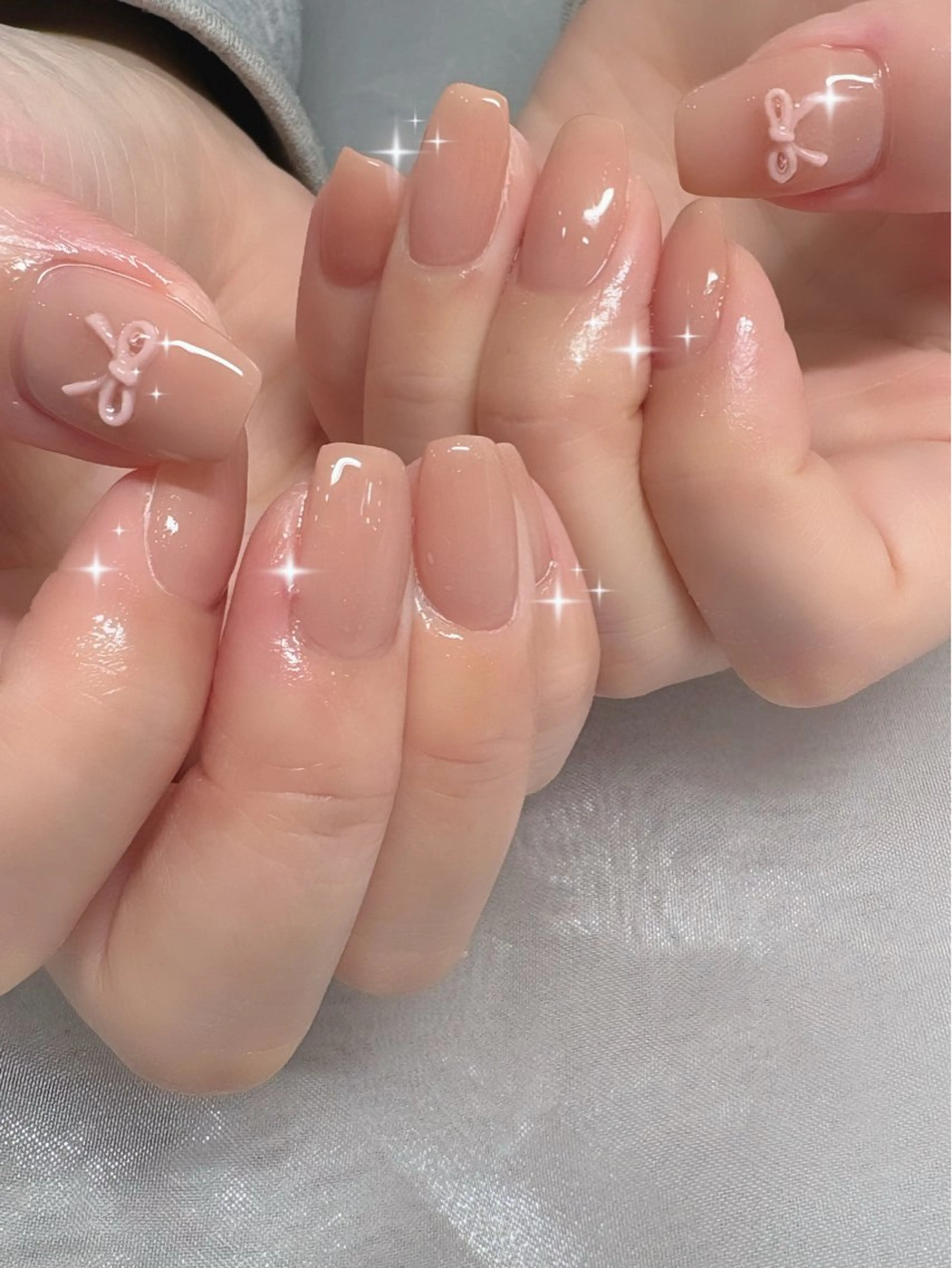 ネイル 艶/マグネット/網紅 /韓国/岩下りほのネイルデザイン