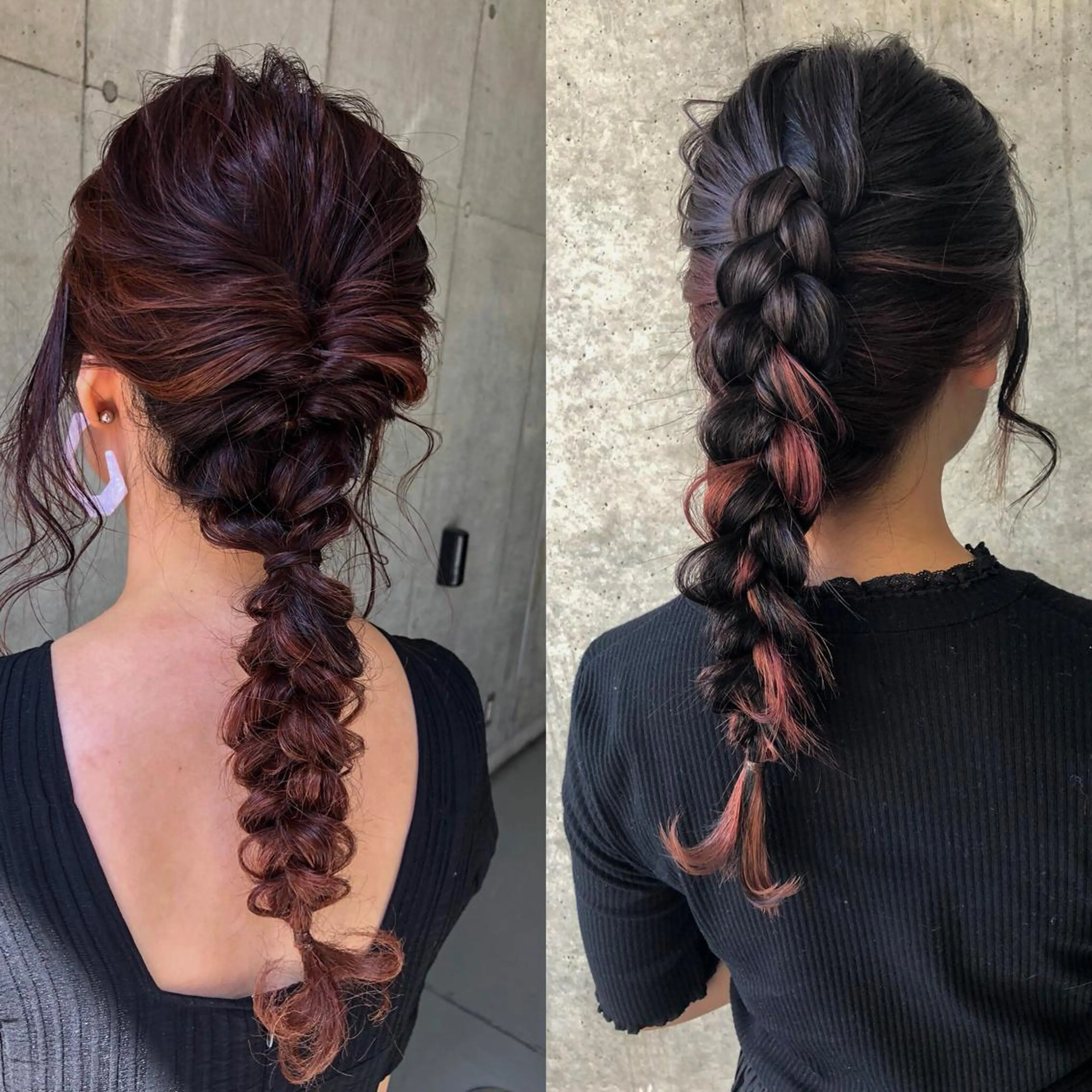 セミロング ハイライト/髪質改善 ans/黒木 和大のヘアスタイル