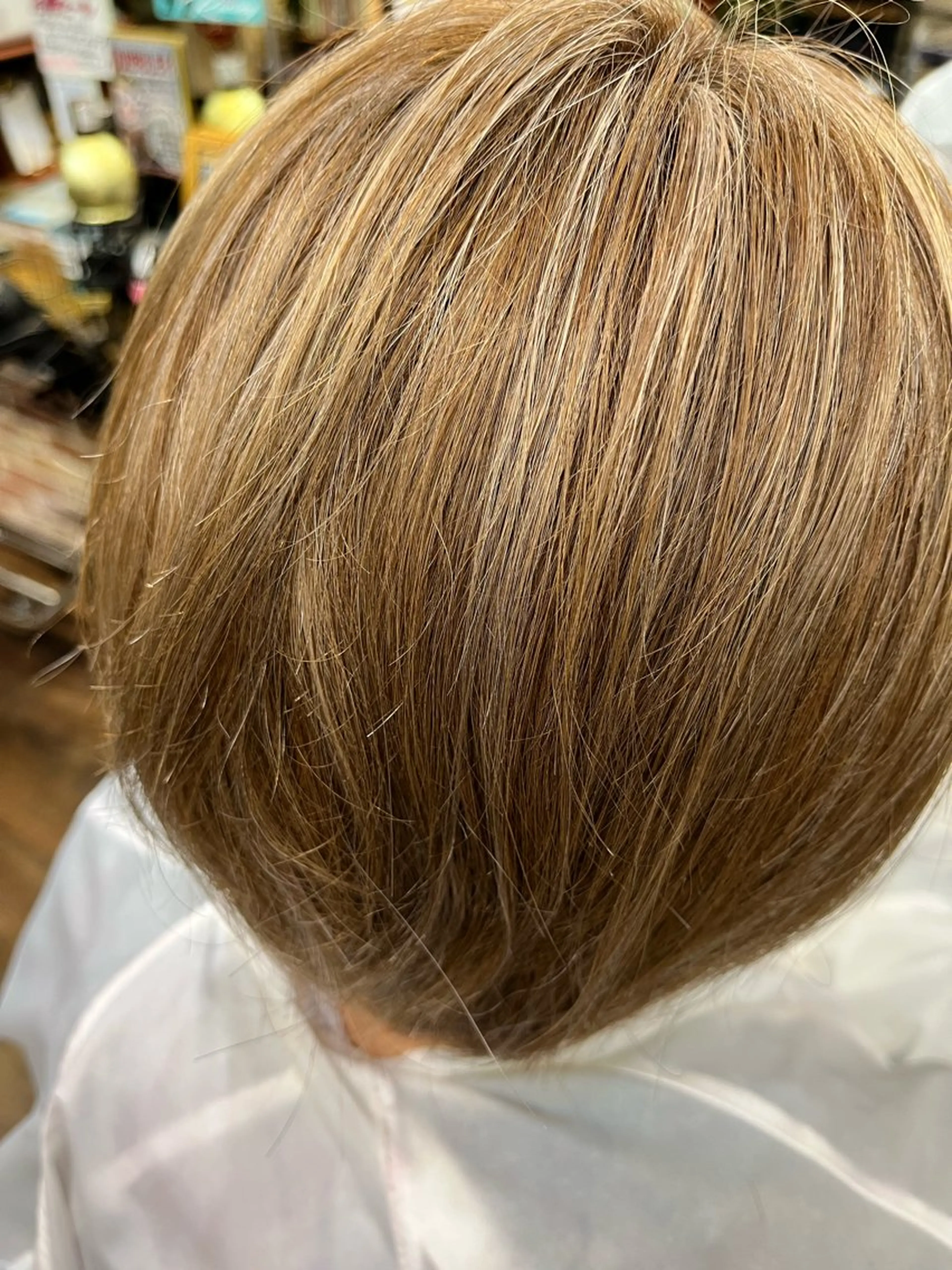 ショート ハイライト ヘアカラー トリートメント 🩶atelier NALUちーさん🩶のヘアスタイル