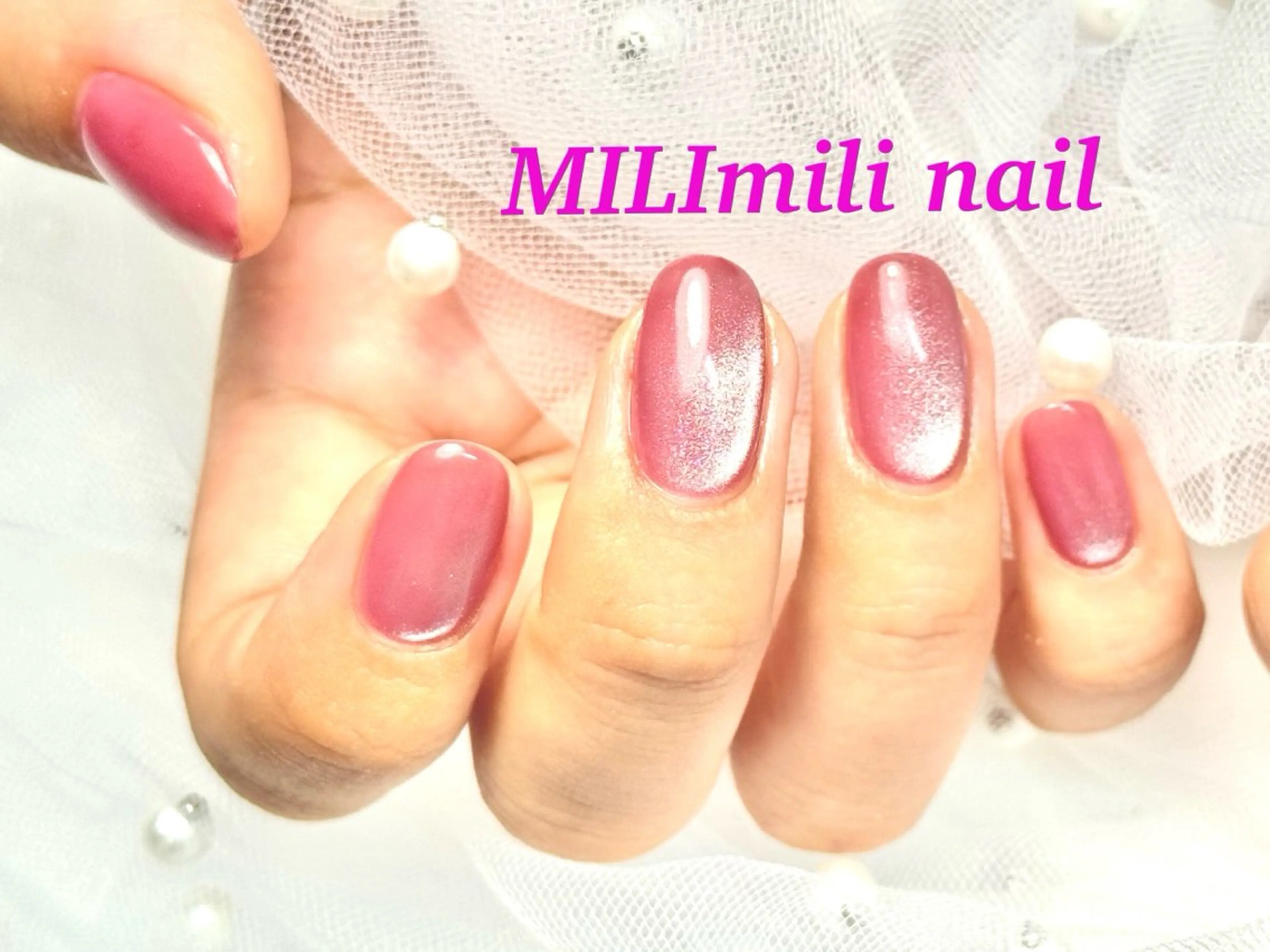 ネイル マグネットネイル MILImili nailのネイルデザイン
