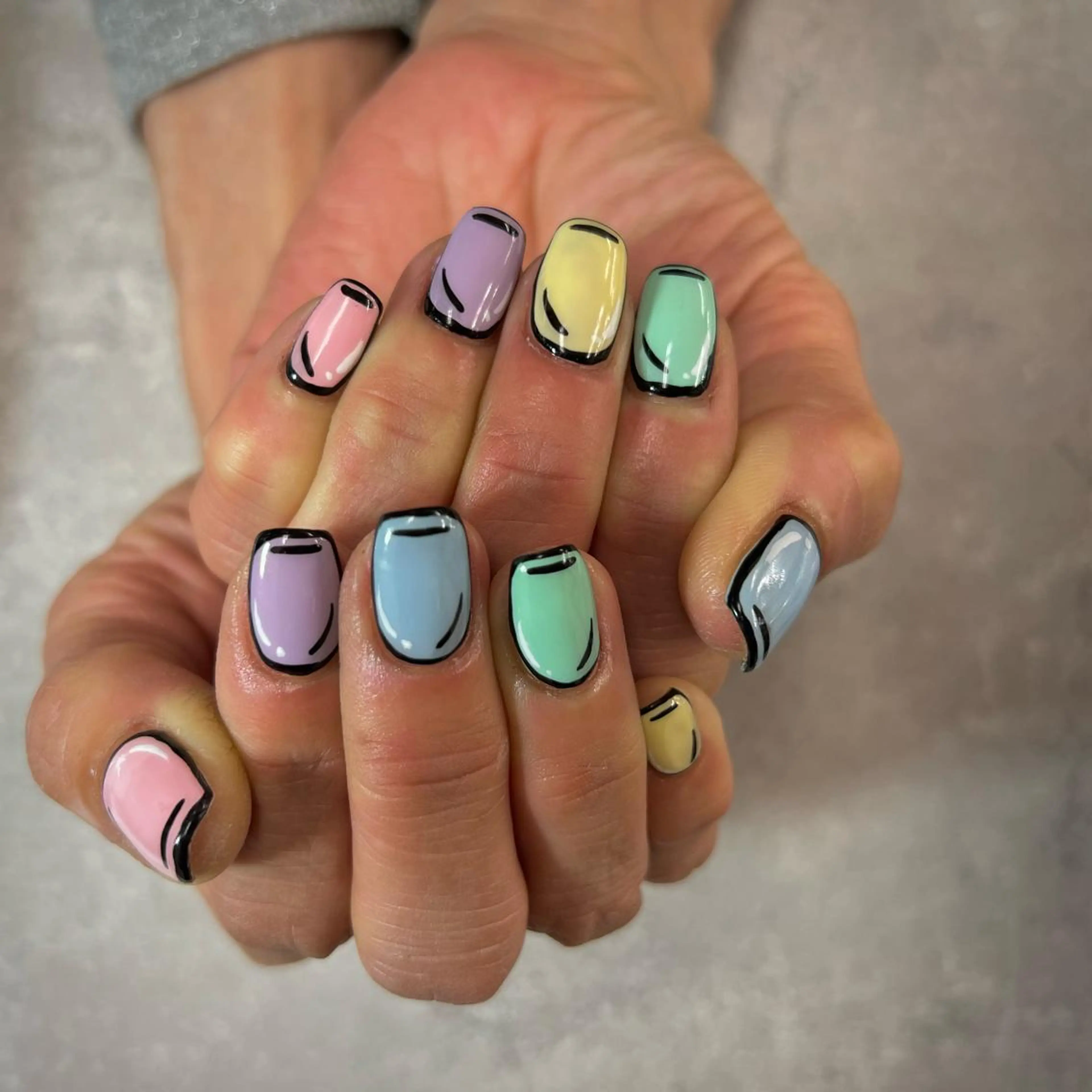 ネイル フットネイル フレンチネイル ジェルネイル ガラスフレンチ グラデーション YAGAWA NAOのネイルデザイン