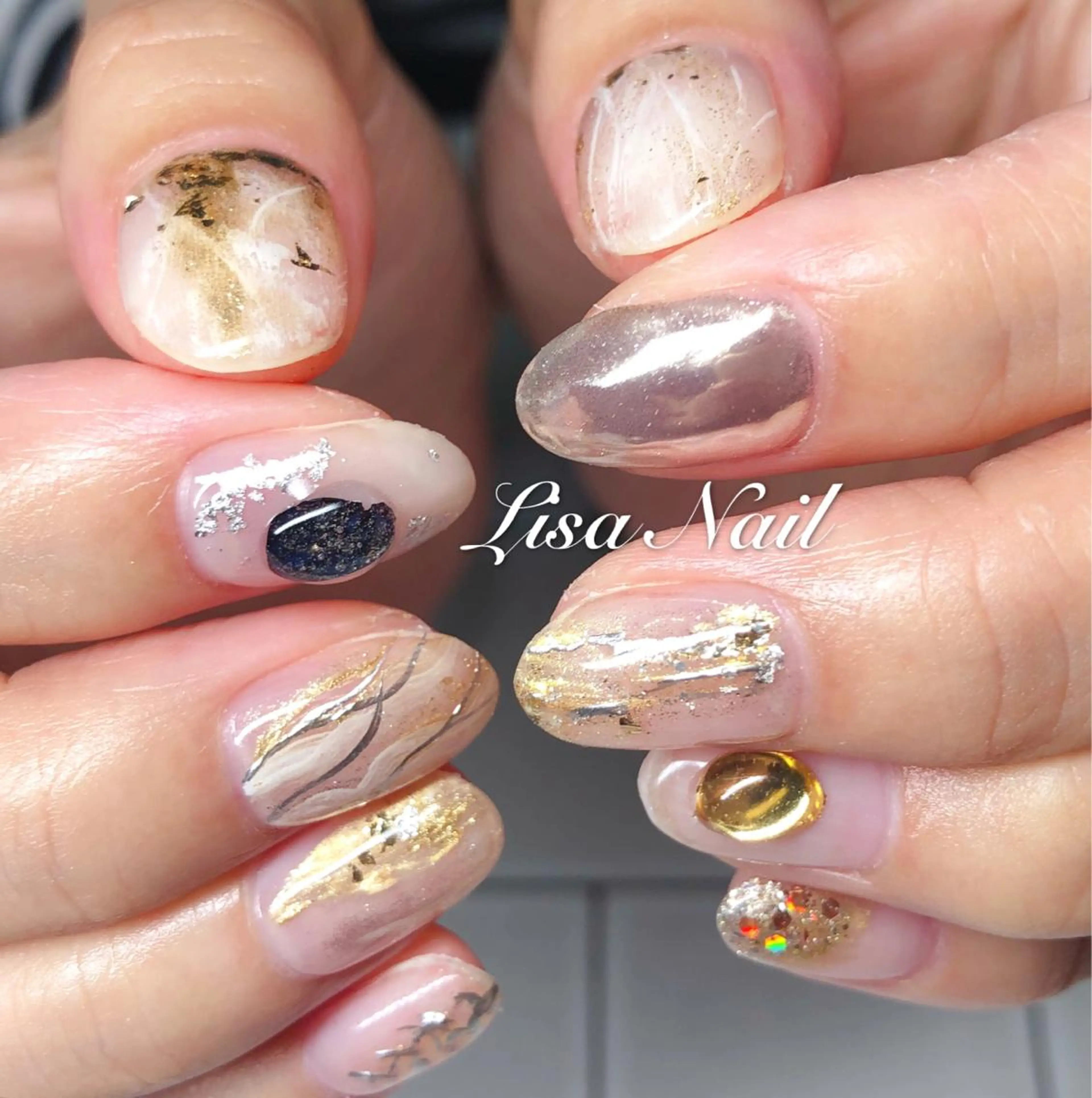 ネイル 🎀 RI🎀のネイルデザイン