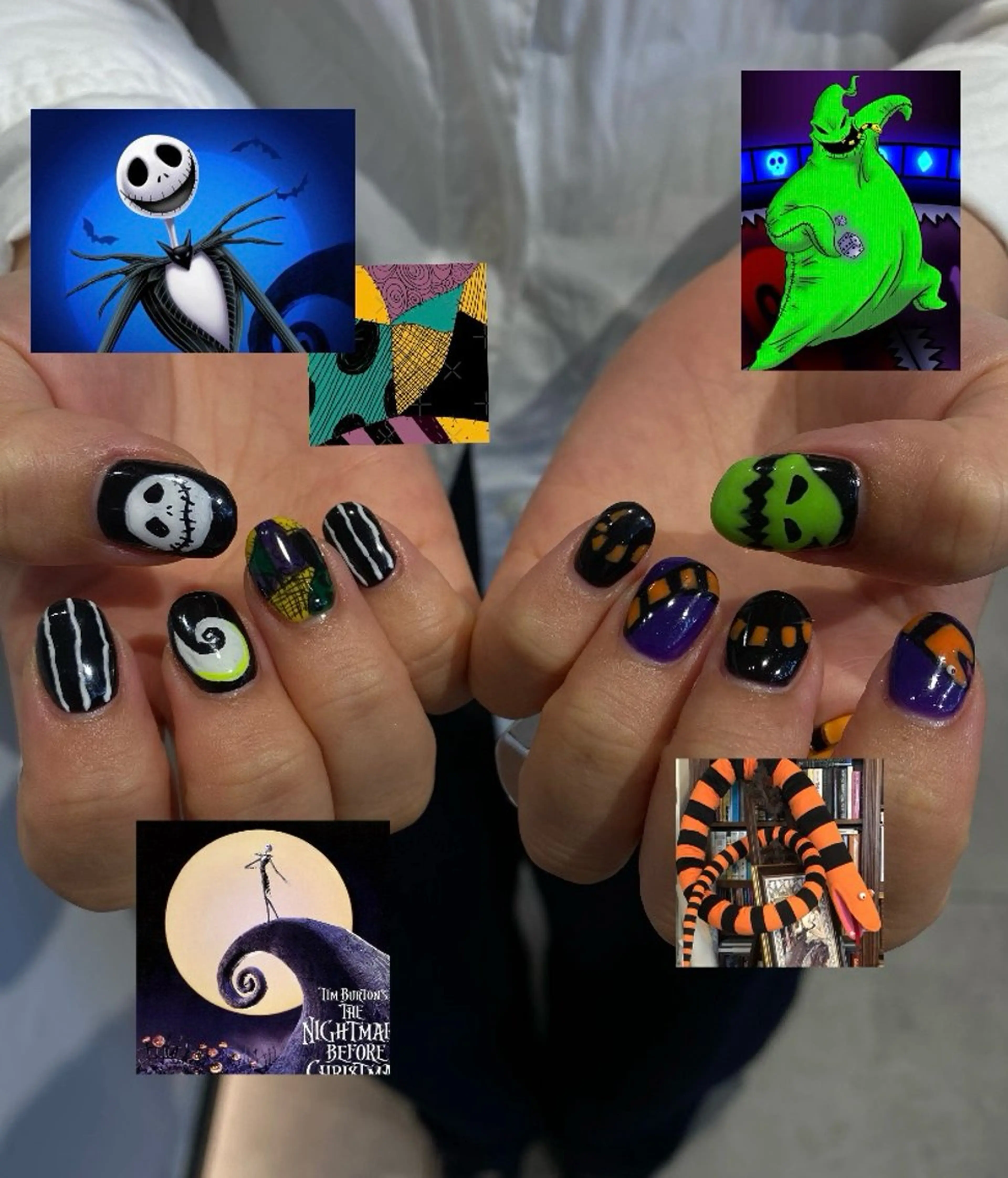 ネイル ハロウィン ハンドネイル ⭐️SORA⭐️ nail★colorのネイルデザイン