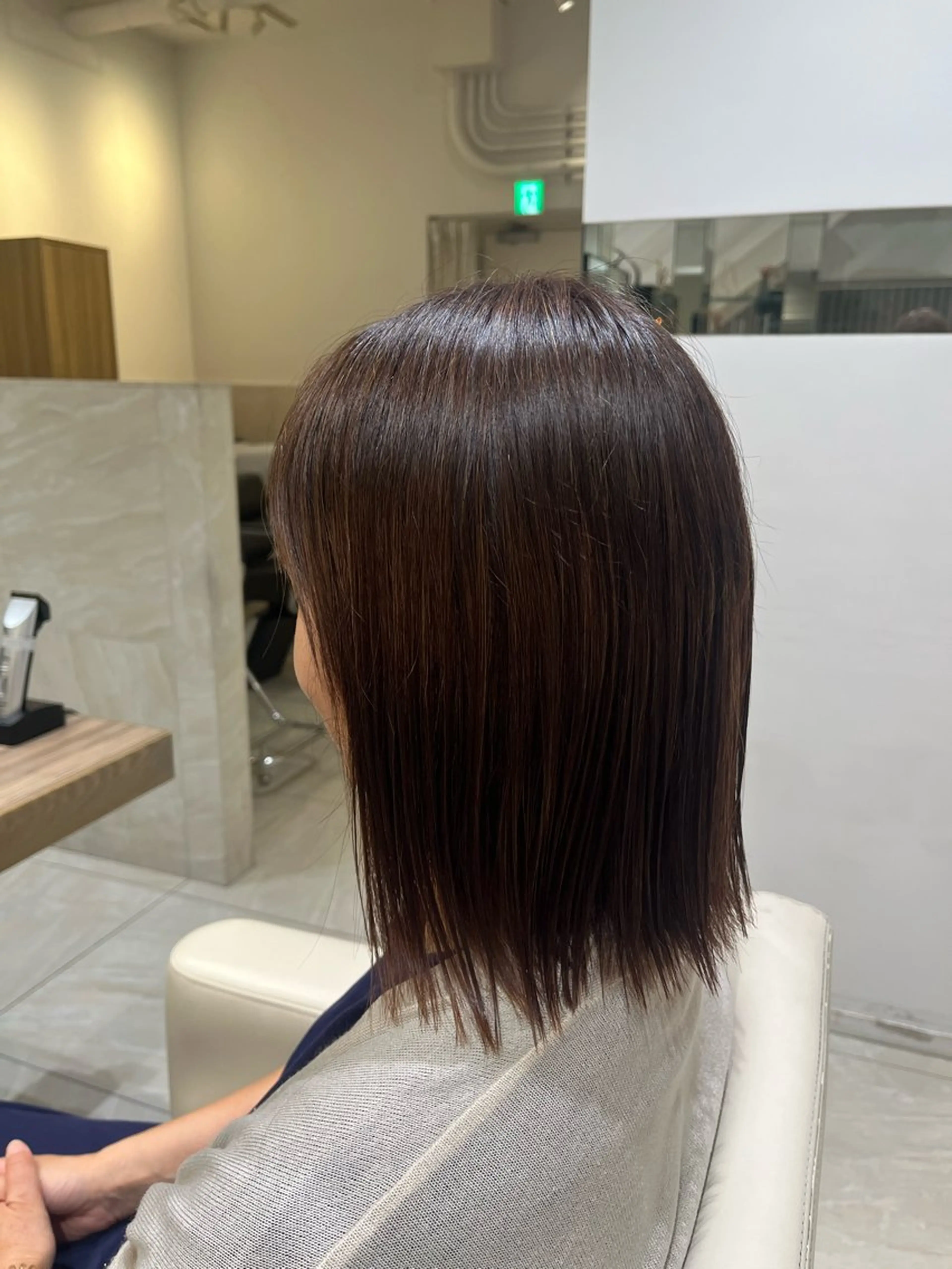 ミディアム ヘアカラー m.slashセンター南店所属・かどの あゆみのヘアスタイル