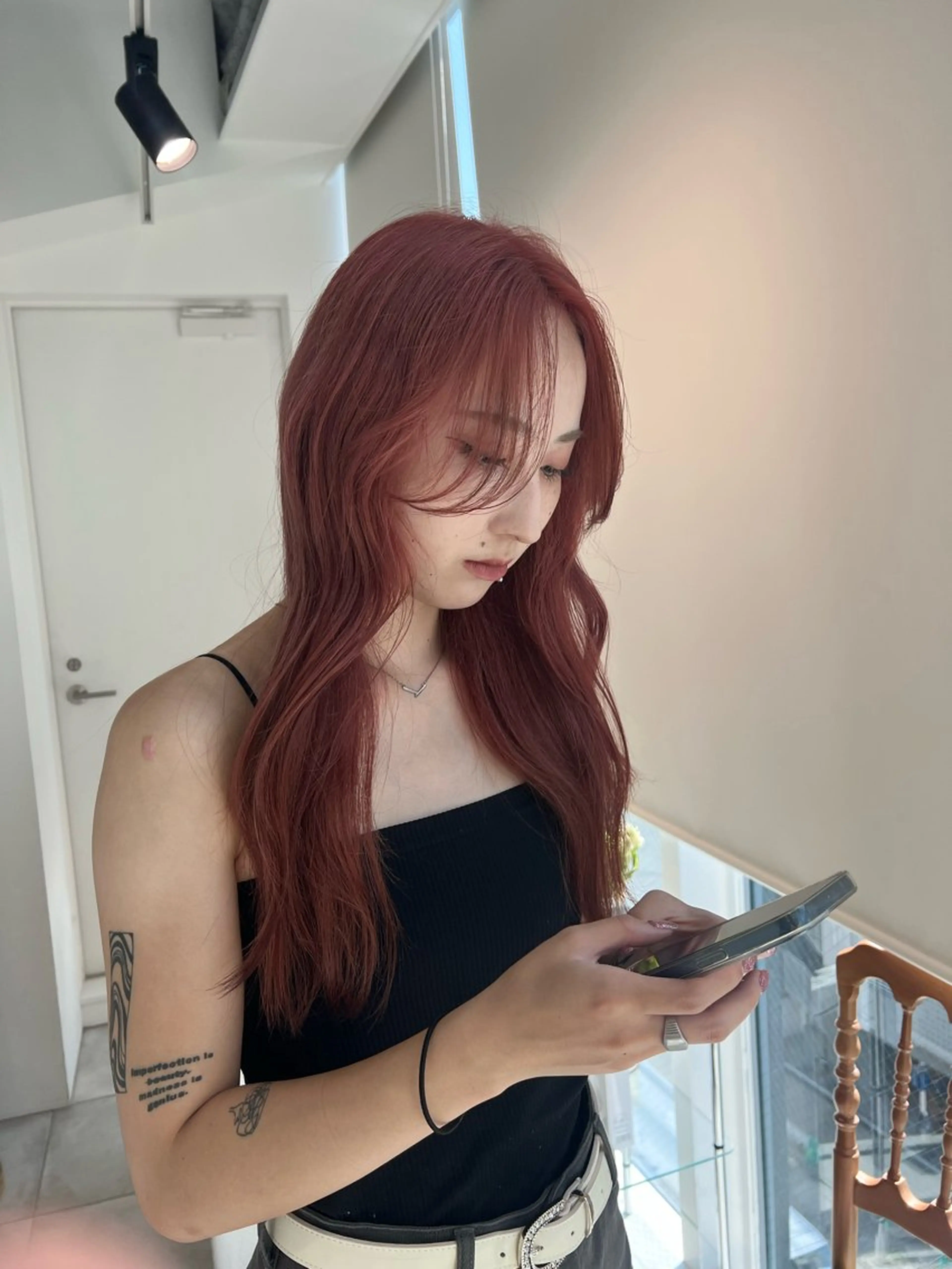 ロング カラー レイヤー/透明感 カラー🌿KANTAのヘアスタイル