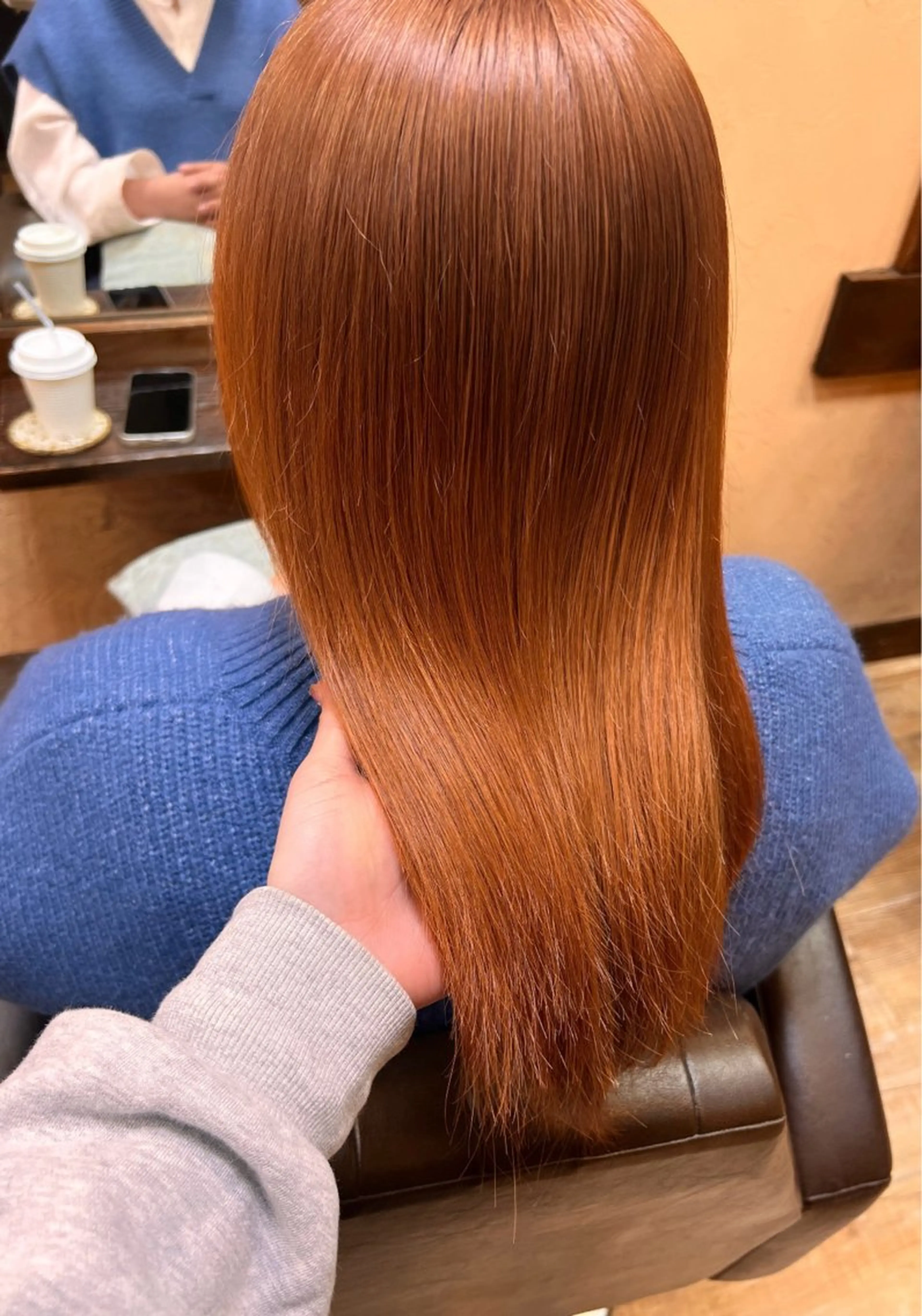 セミロング ヘアカラー Moremuu/ MAIKA🎀のヘアスタイル