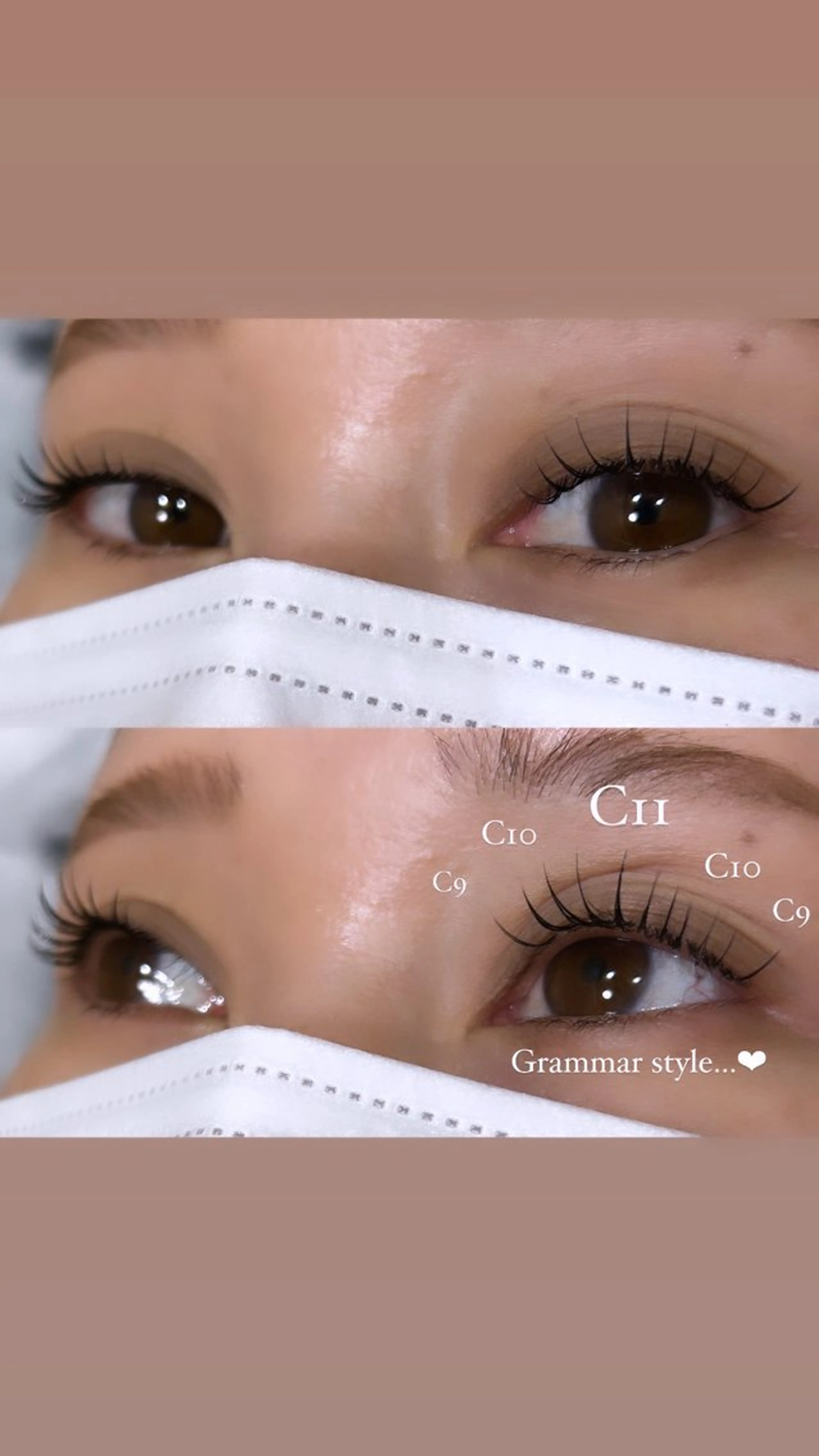 マツエク・マツパ Cカール ミンク 🩷ྀི中村 ほのか🧸🌷のマツエク・マツパデザイン