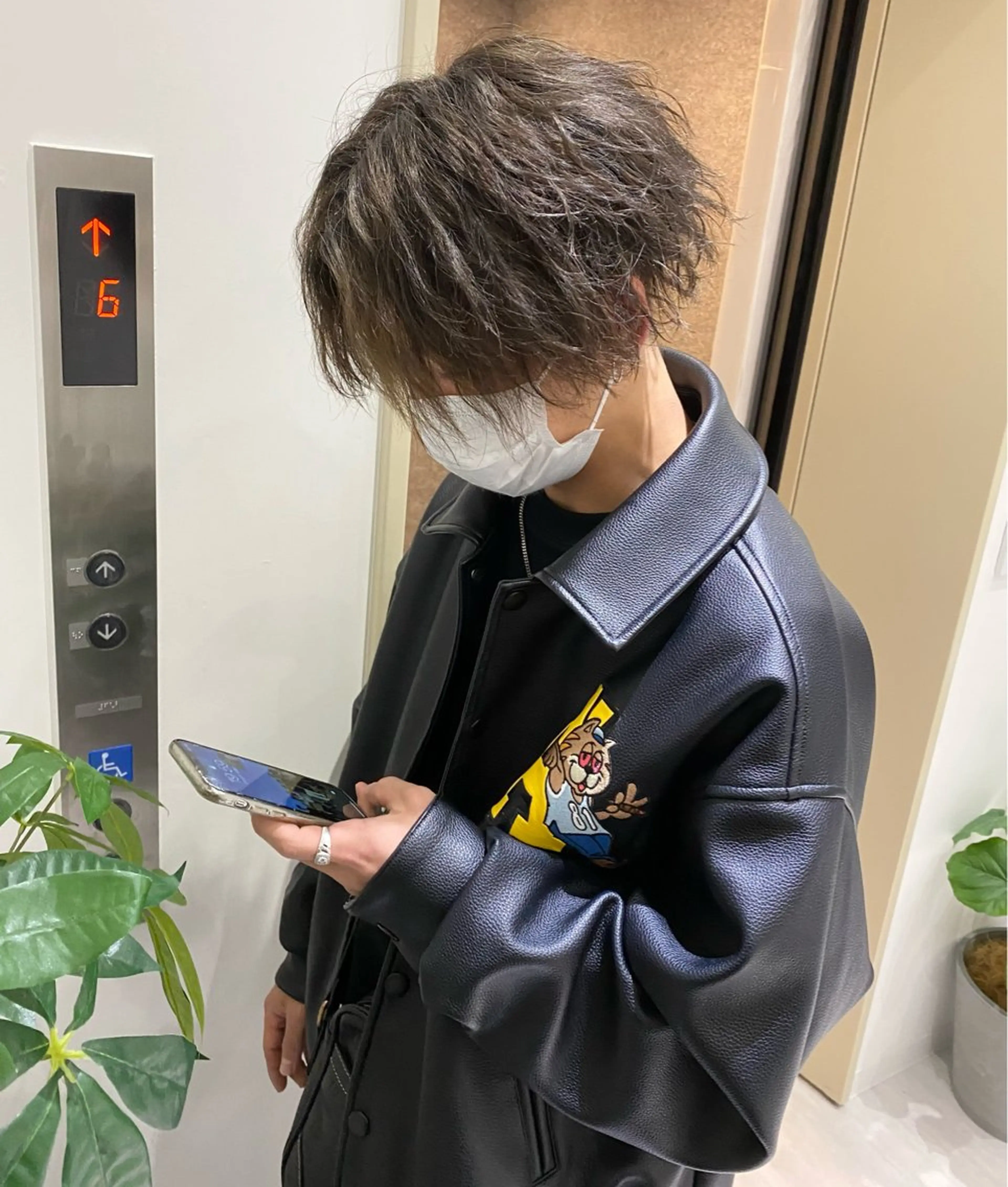 ミディアム メンズ トリートメント men'ssalon Zina天神所属・✨髪質改善/顔周りカ ット/縮毛矯正✨三隅のヘアスタイル