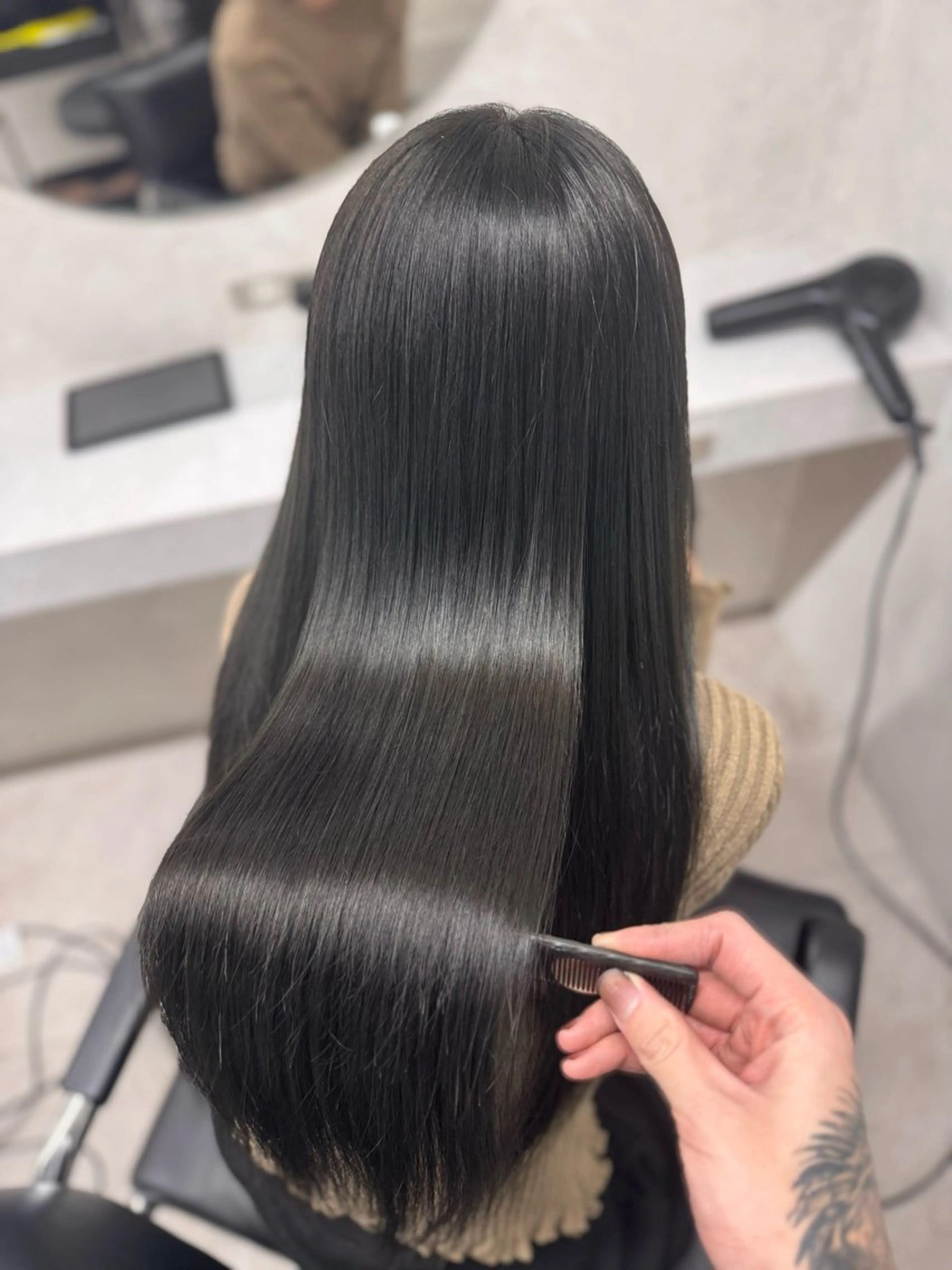 ロング ヘアカラー トリートメント モテ・愛されカラー 🕊️SOMA🐇のヘアスタイル