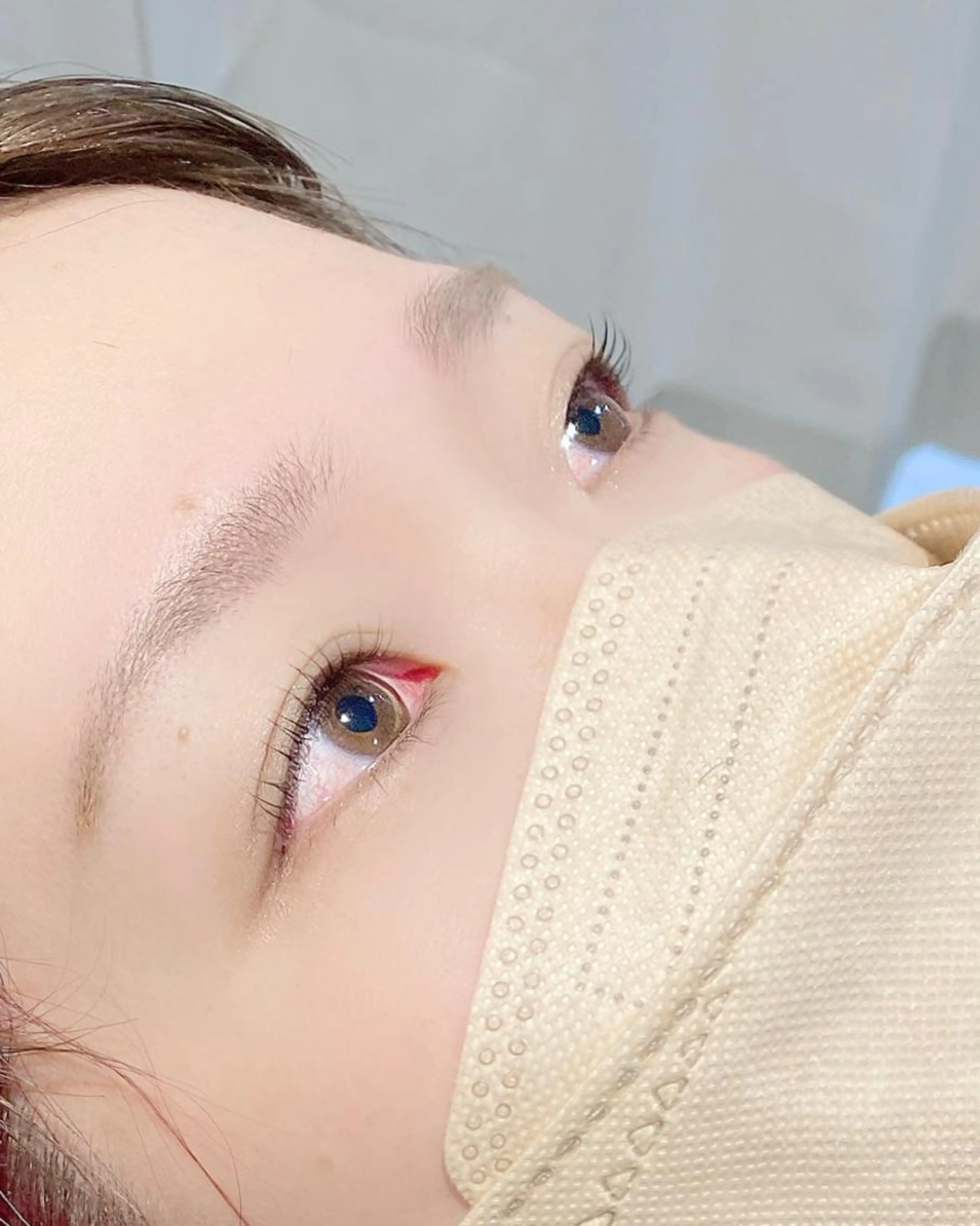 ミニモ限定価格💟(.奈良最安値最高級まつ毛パーマ)  パリジェンヌラッシュリフト⭐️の写真