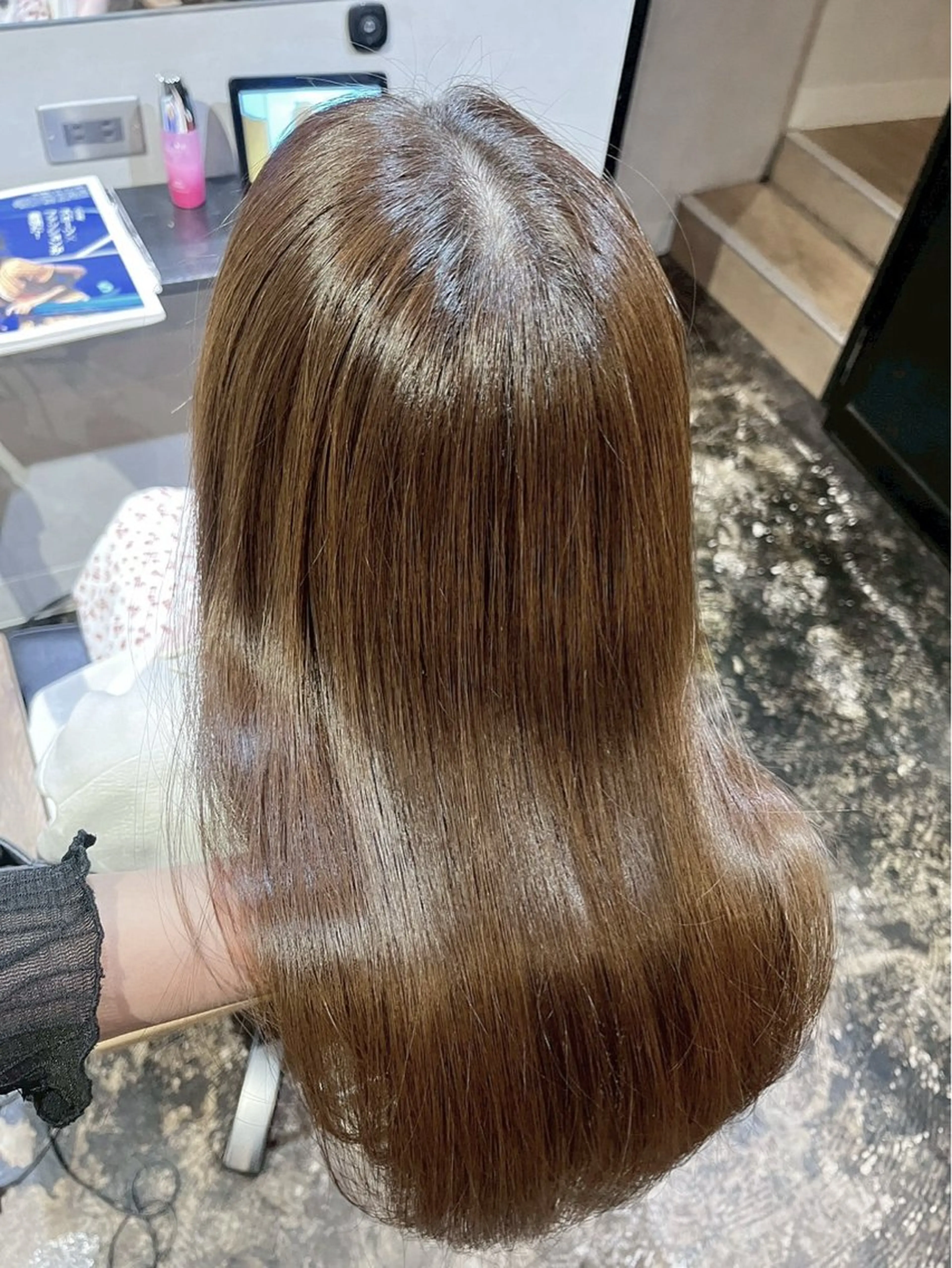 ロング カラー ヘアカラー ハイトーン/韓国風/ 艶髪/吉祥寺のヘアスタイル