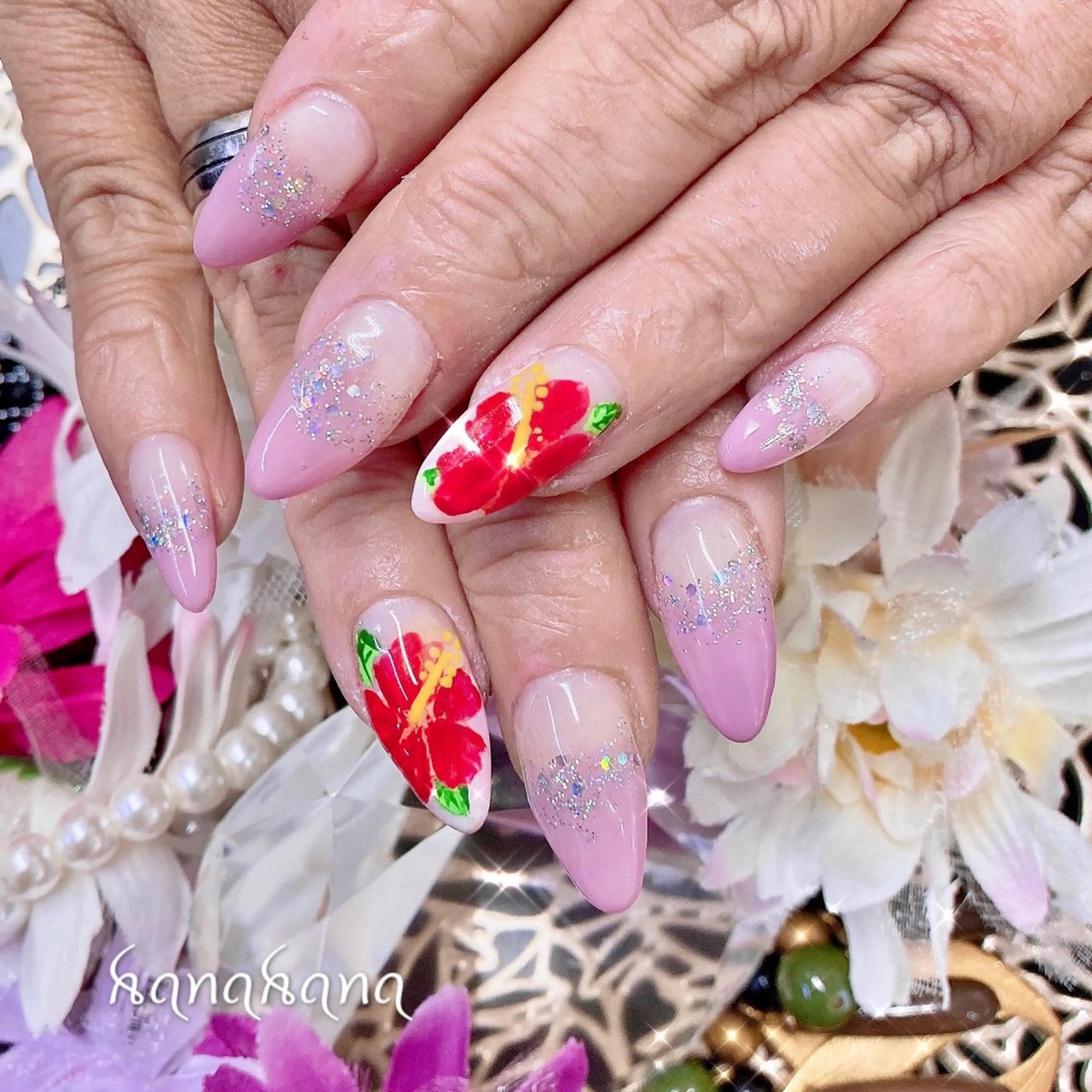 ネイル ジェルネイル HANAHANAのネイルデザイン