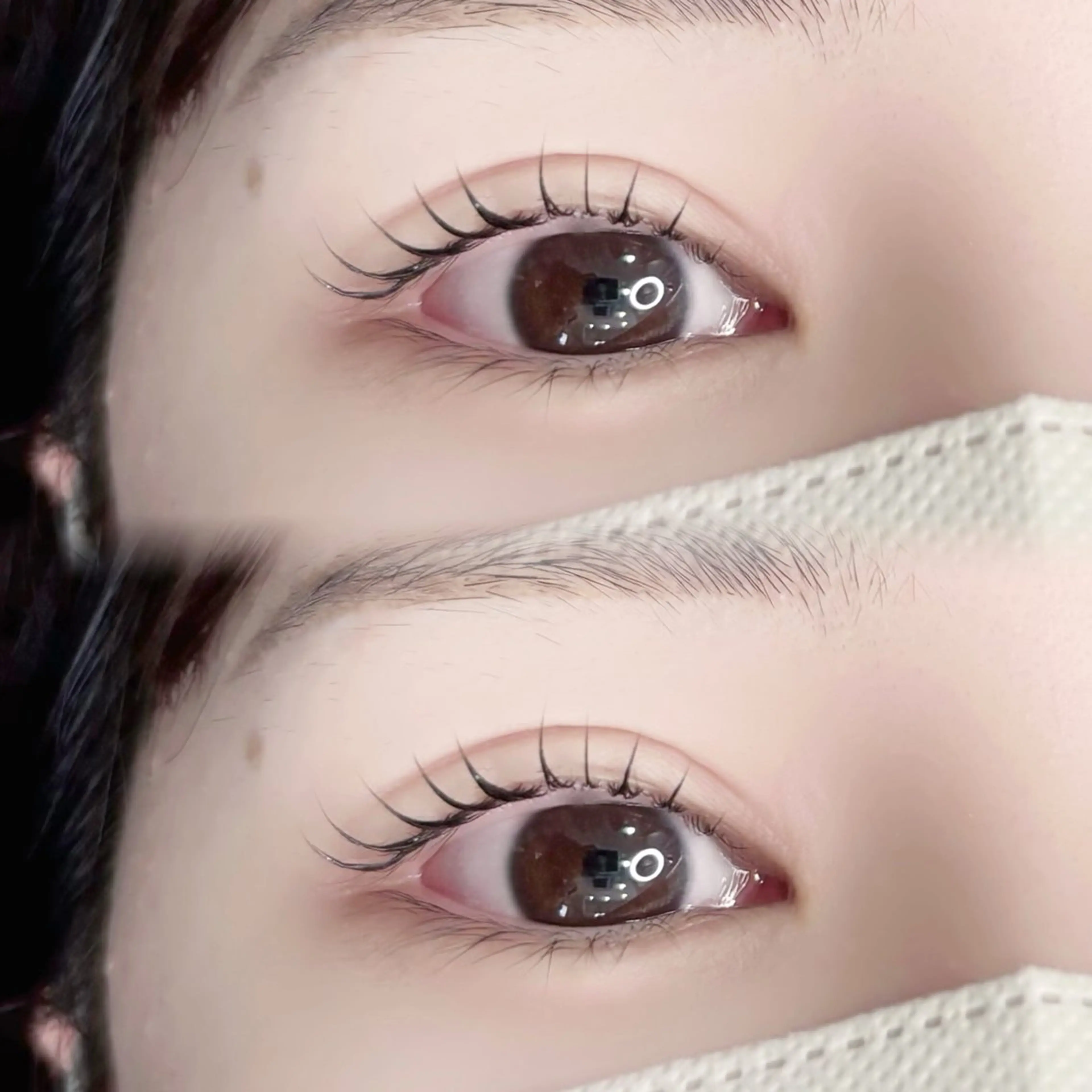 マツエク・マツパ ケラチンラッシュリフト マツパ miho 【韓国束感まつげ】のマツエク・マツパデザイン