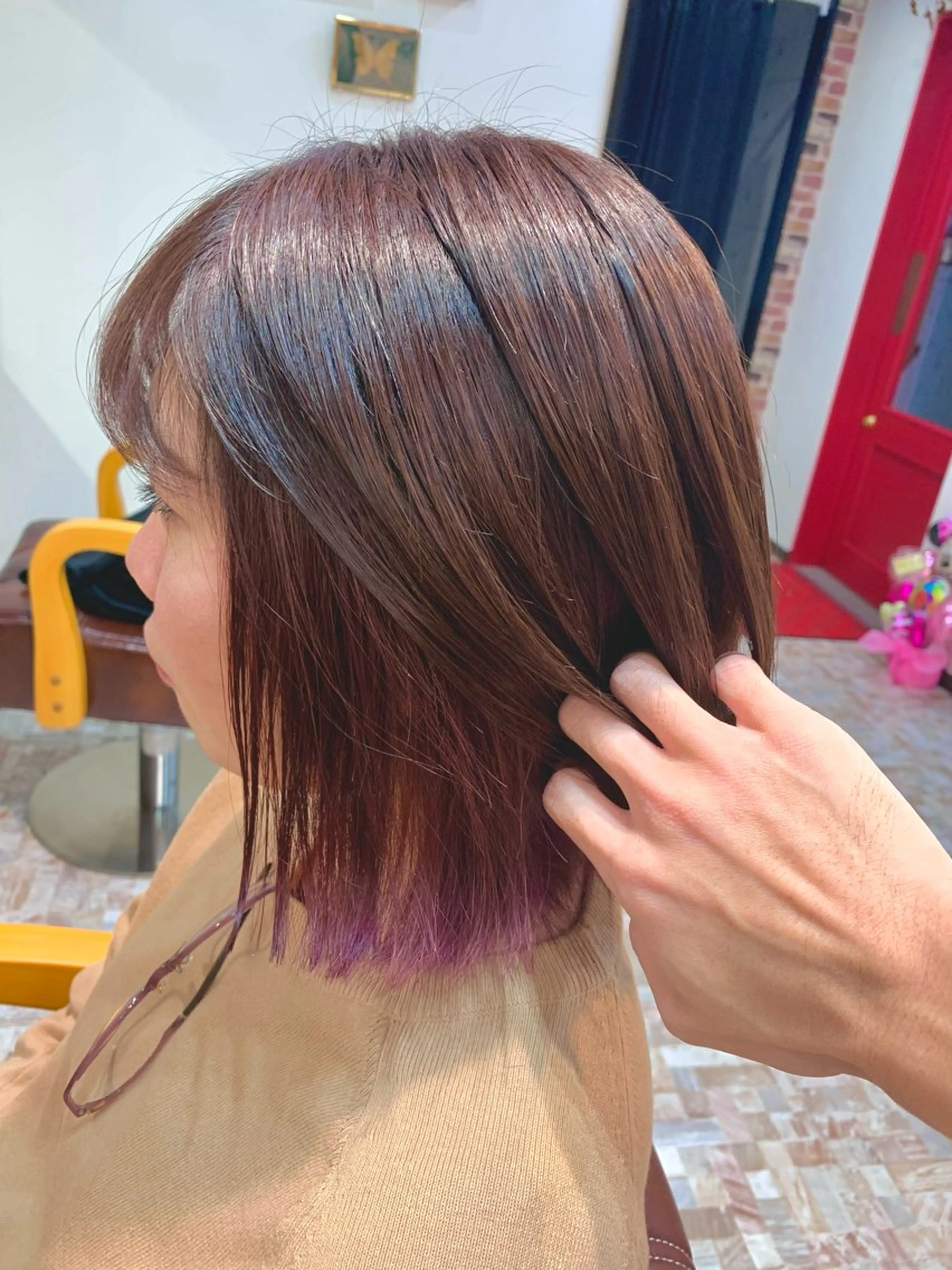 ショート カラー 神野 洸都のヘアスタイル