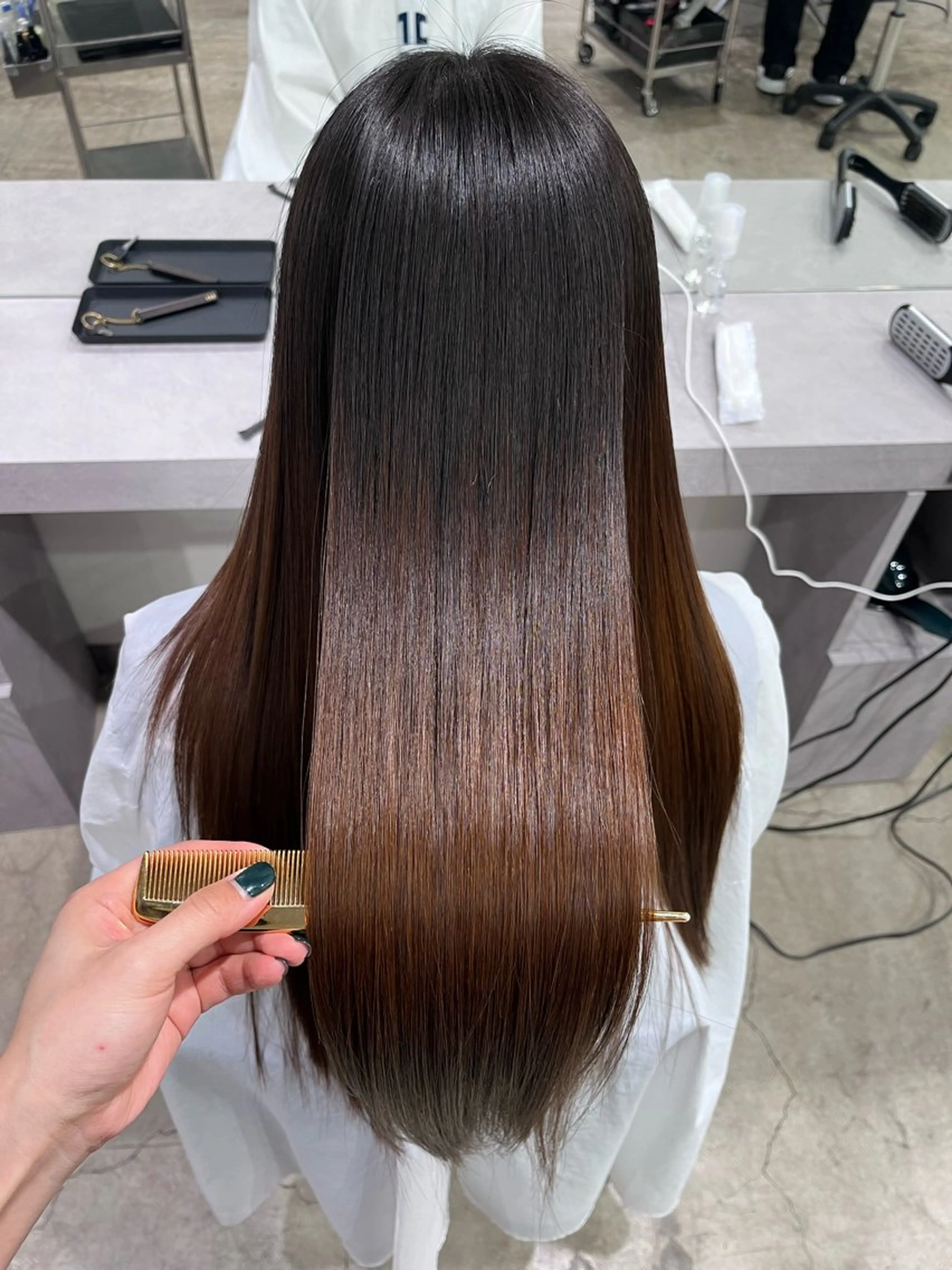 ロング 美髪×縮毛矯正 水上真由美😘のヘアスタイル