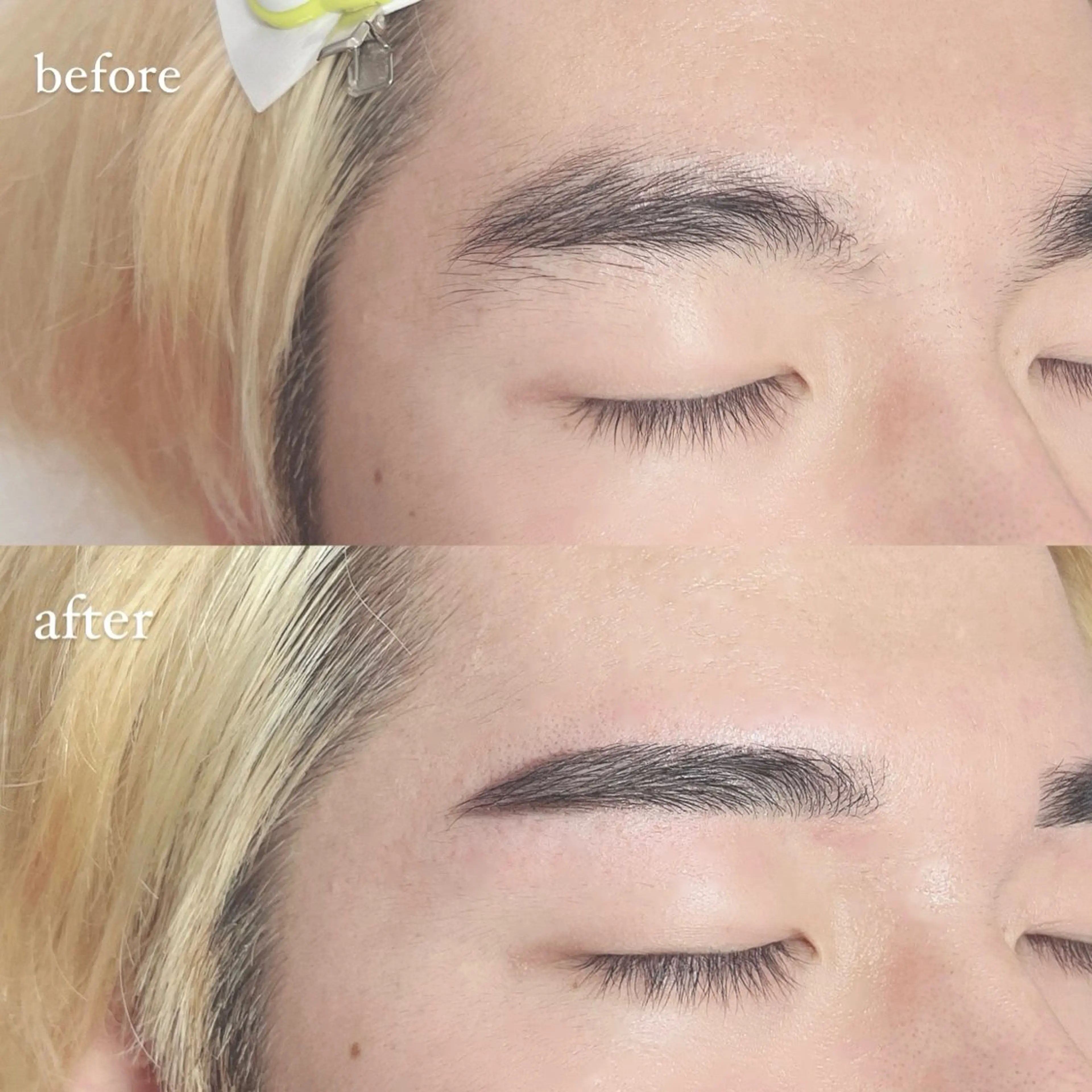 メンズ アイブロウ ワックス脱毛 eyebrowi'm sana🐈‍⬛の眉毛・アイブロウイメージ