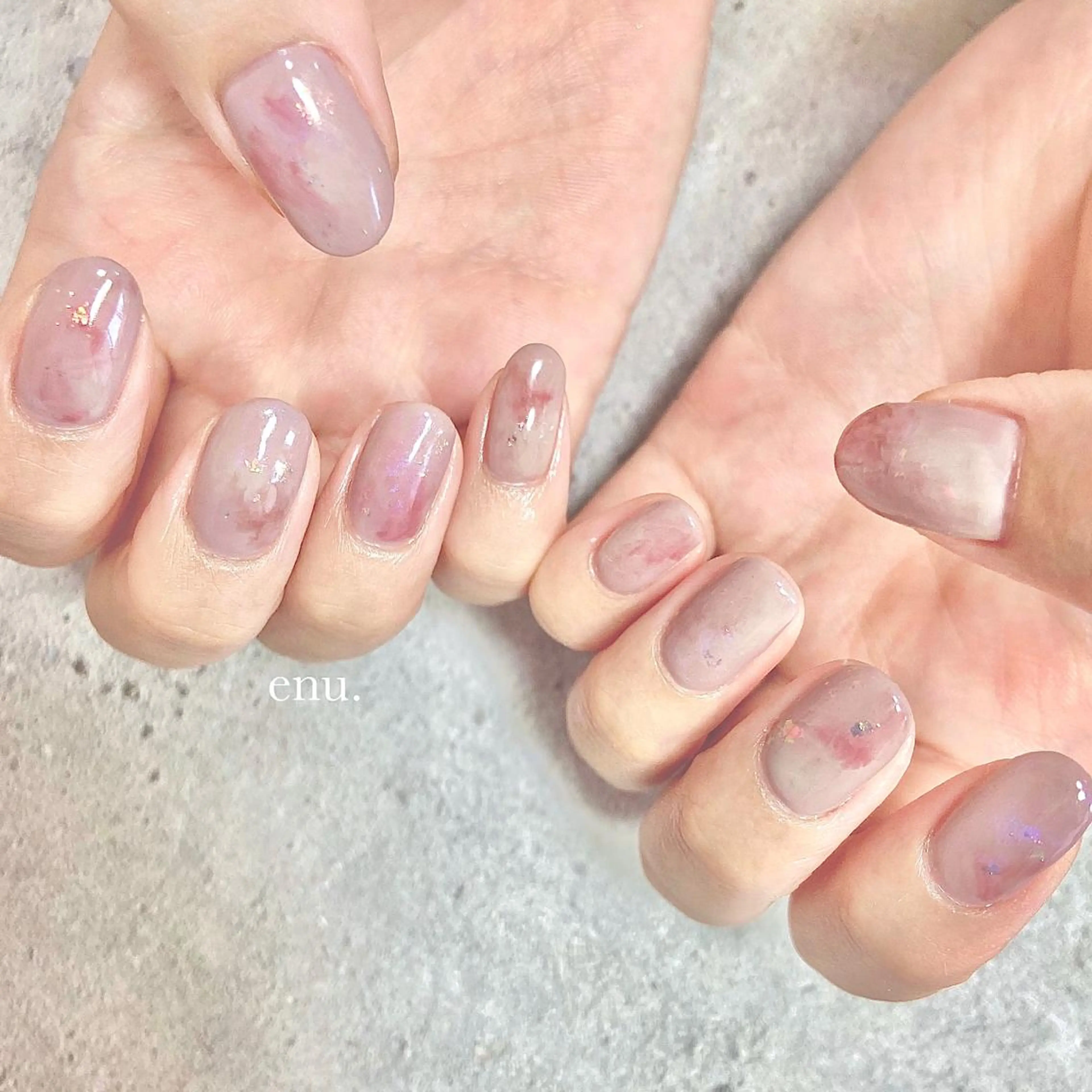 ネイル ハンドネイル enu. nanakoのネイルデザイン