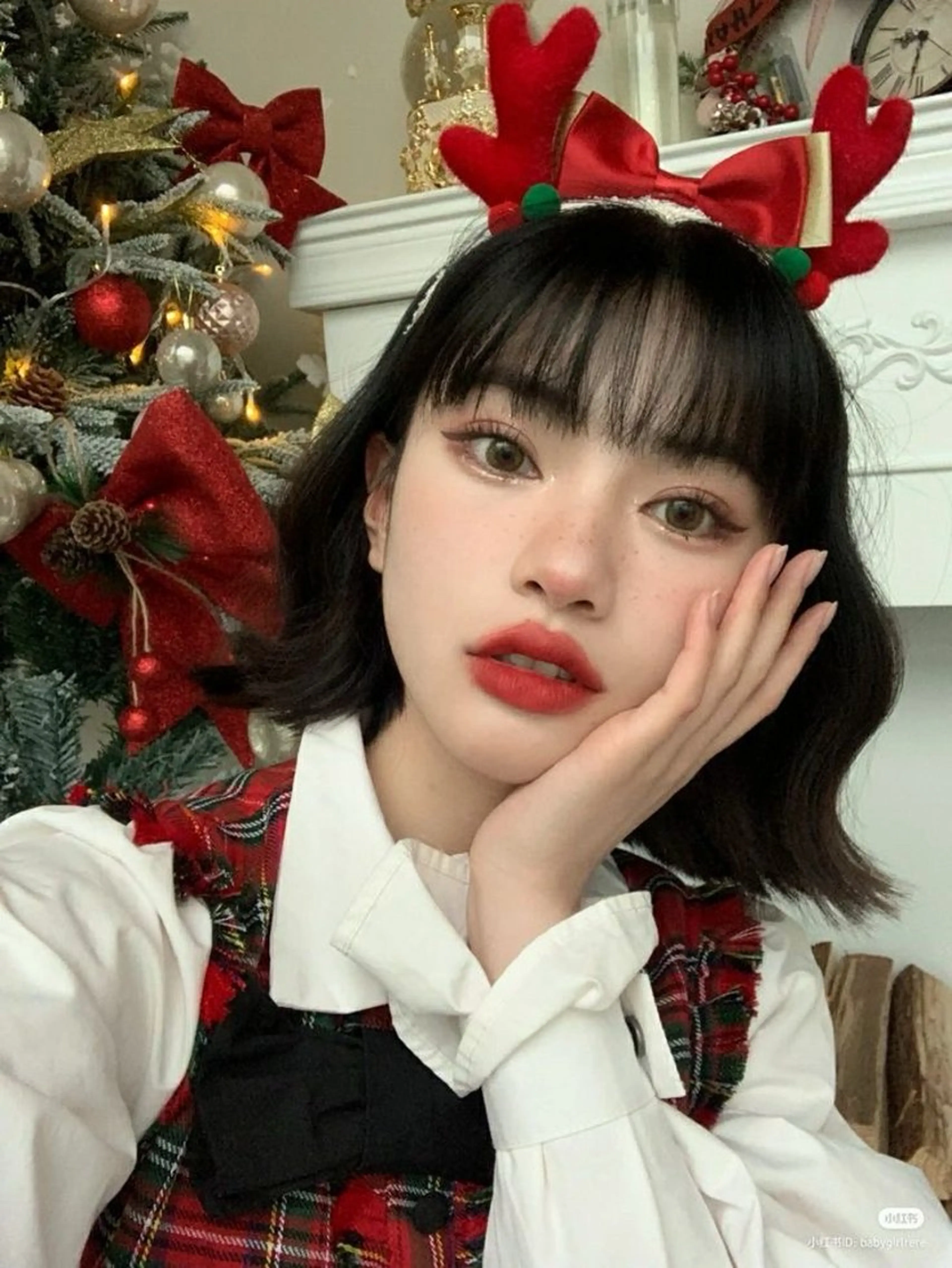 ショート カラー ヘアアレンジ カット ヘアカラー トリートメント ヘッドスパ ヘアセット ‎🤍韓国ボブ/ 縮毛矯正🪽‪ひかりのヘアスタイル