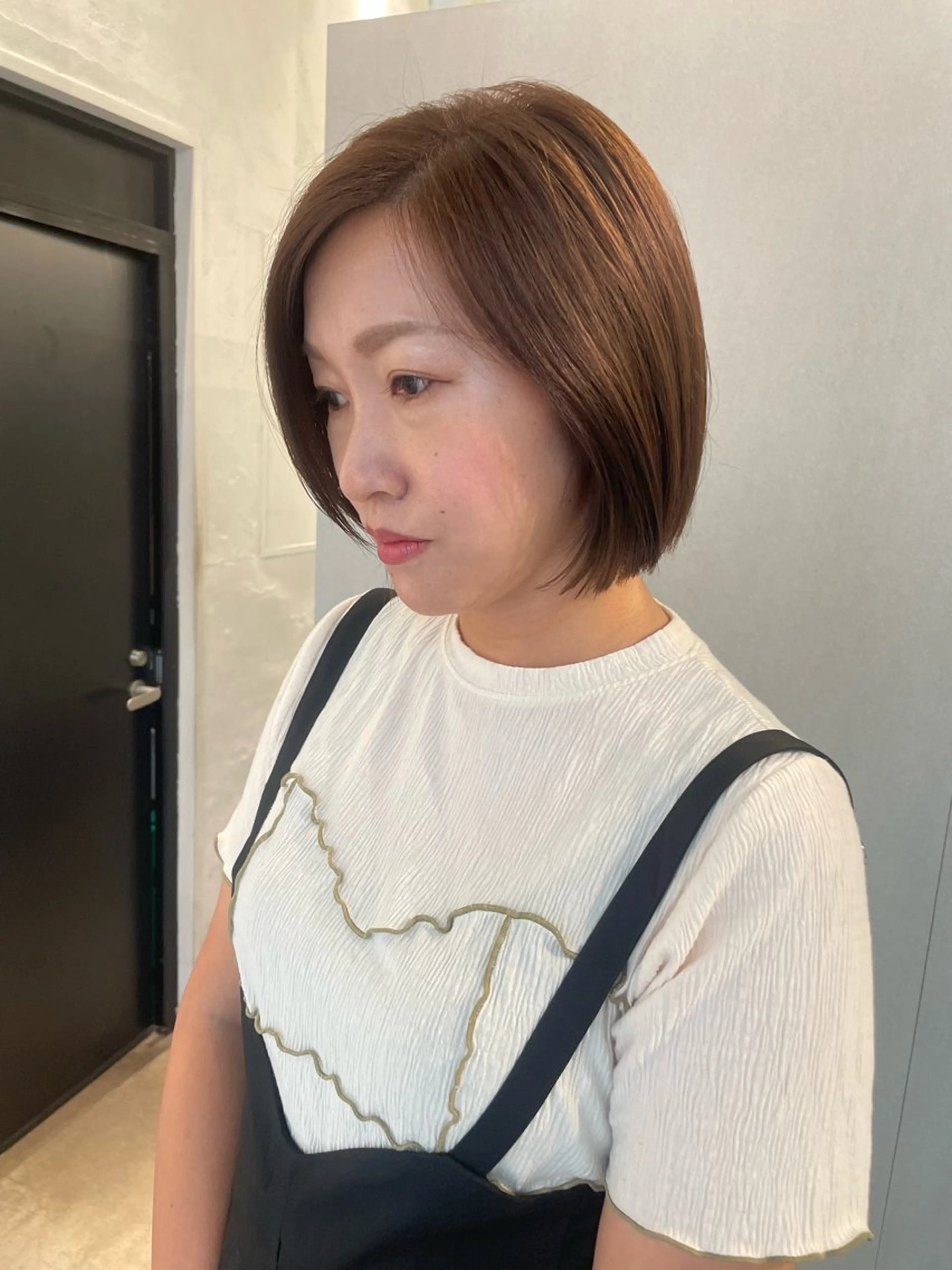 ボブ（３センチ以上切る）の写真