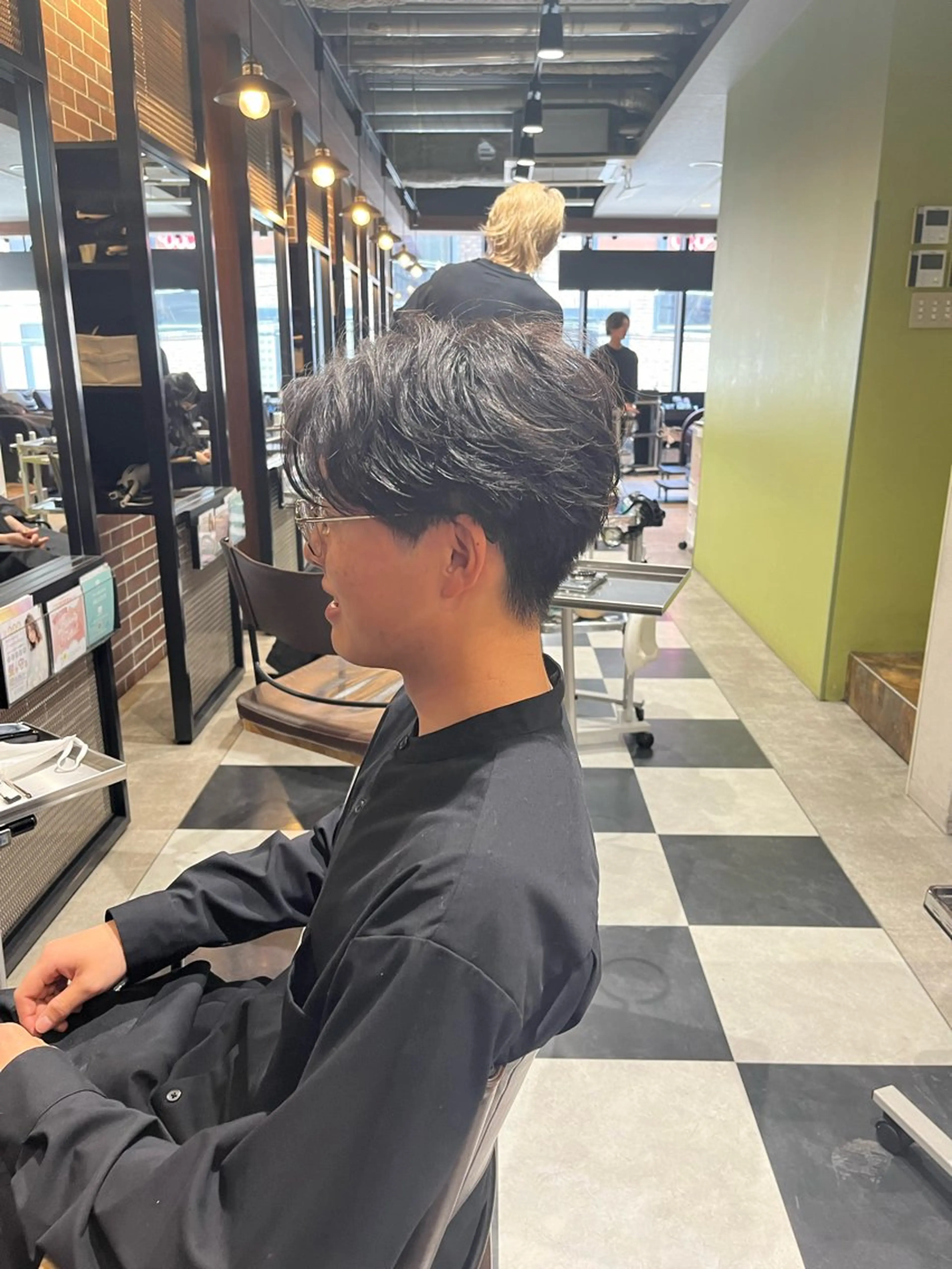 ミディアム パーマ メンズ 🎧メンズパーマ特化 /RUI🎧のヘアスタイル