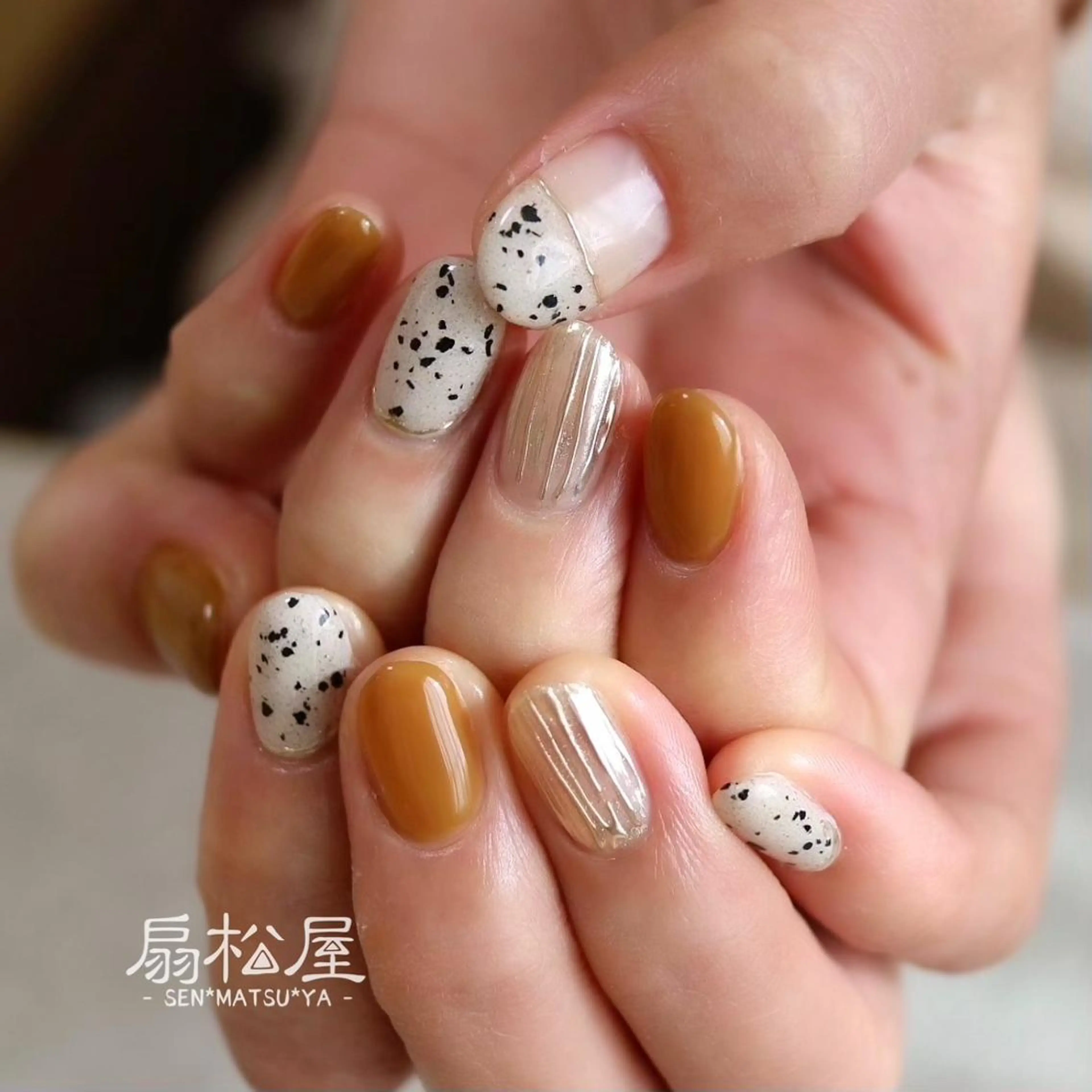 ネイル 扇松屋 marie.nのネイルデザイン