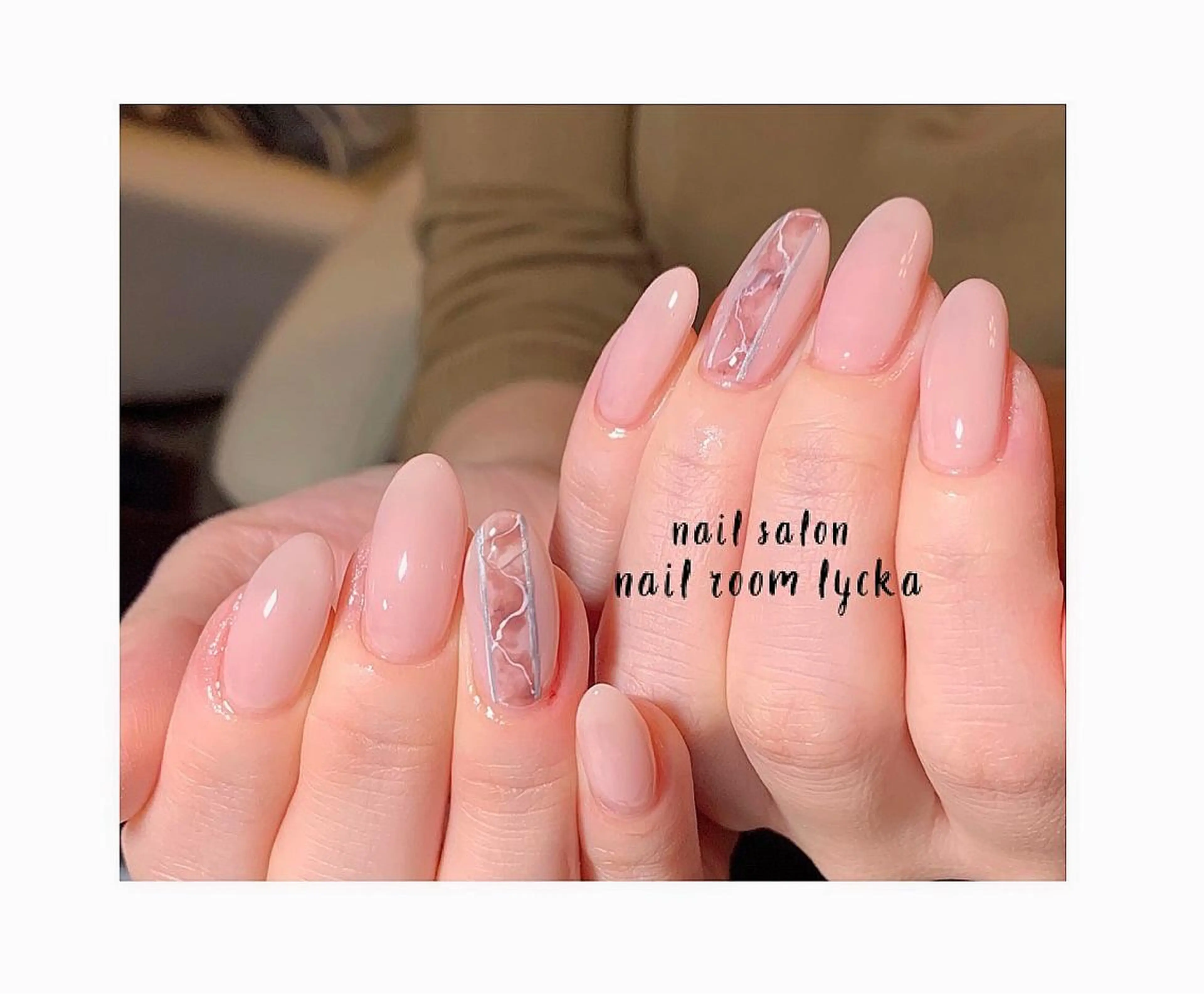 ネイル ジェルネイル ニュアンスネイル ワンカラーネイル パラジェル 春ネイル ﾈｲﾙﾙｰﾑﾘｯｶ 𝐦𝐚𝐲𝐮のネイルデザイン