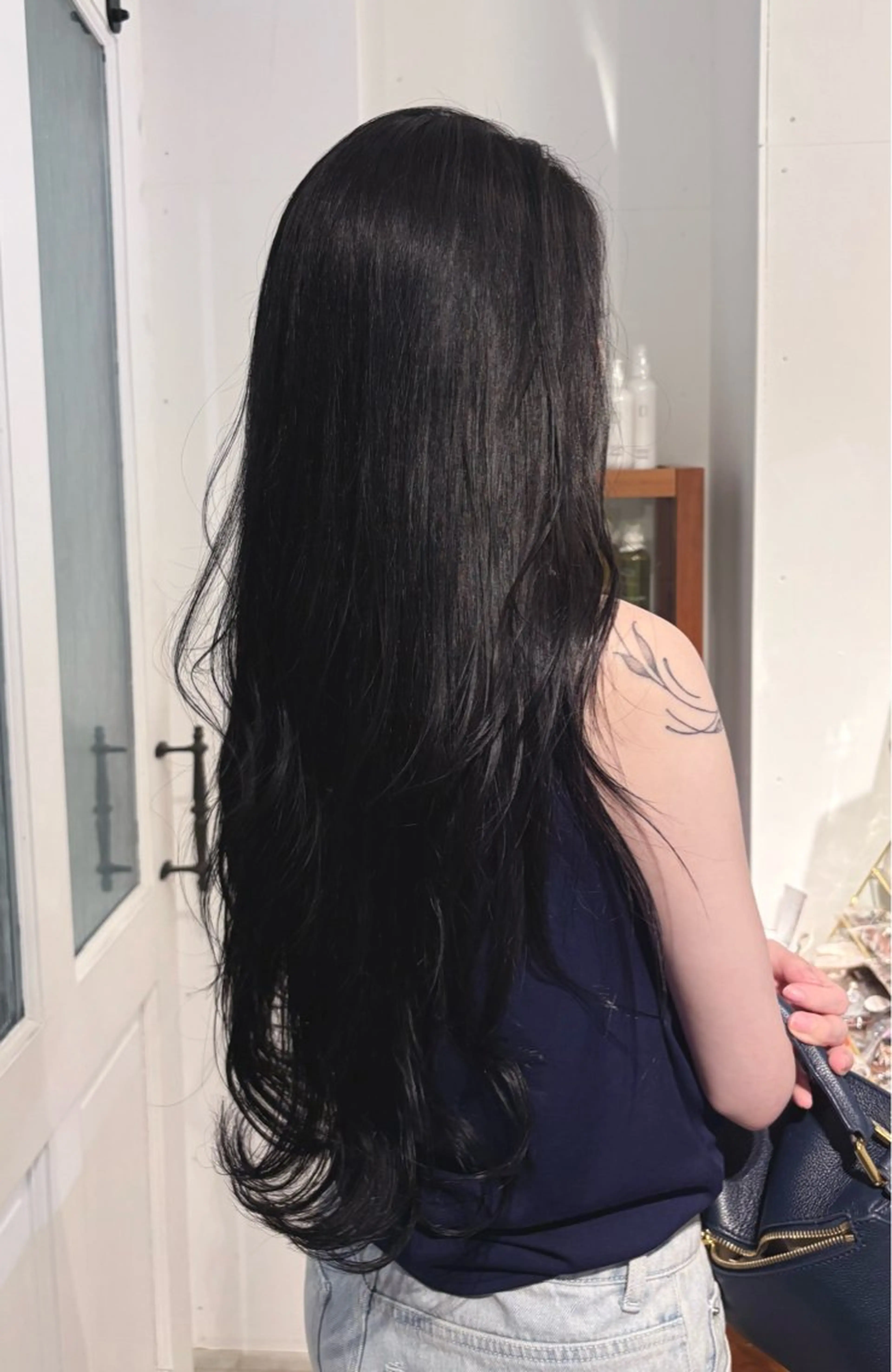 ロング カラー ヘアカラー トリートメント rina/似合わせ/ 艶髪カラー/髪質改善のヘアスタイル